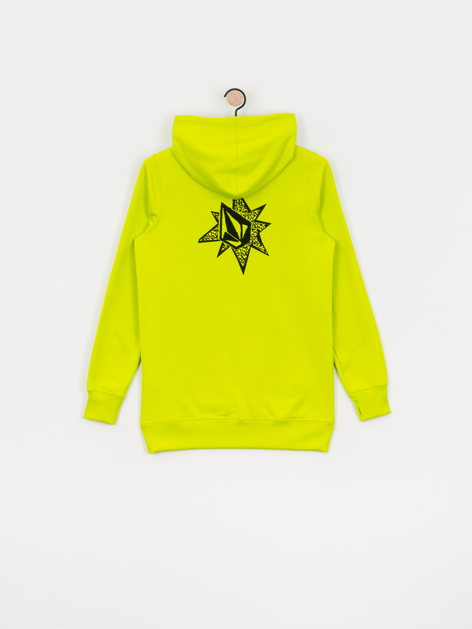 Pentru femei Hanorac termic Volcom Spring Shred HD (lime)