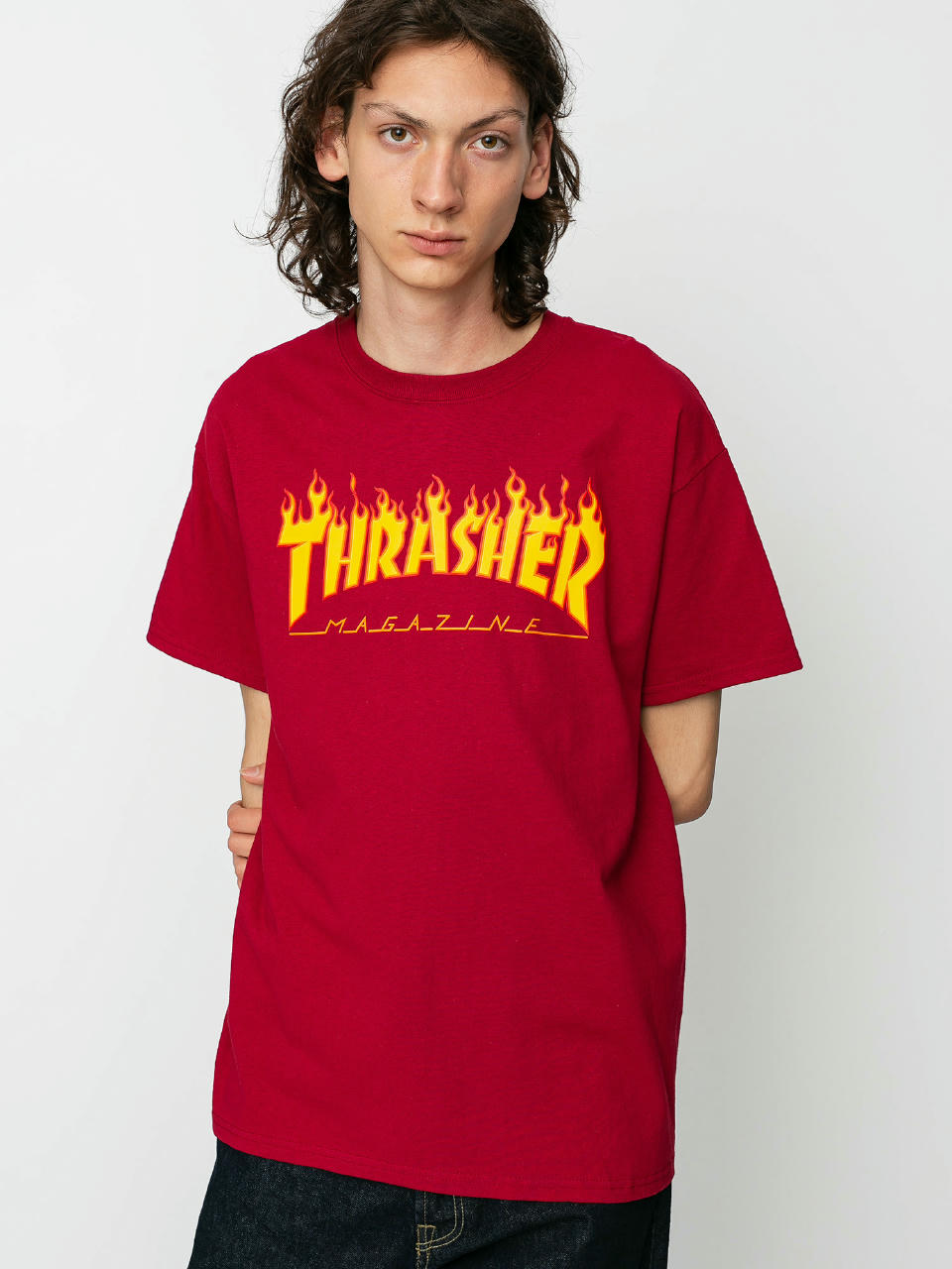 Tricou Thrasher Flame (cardinal)