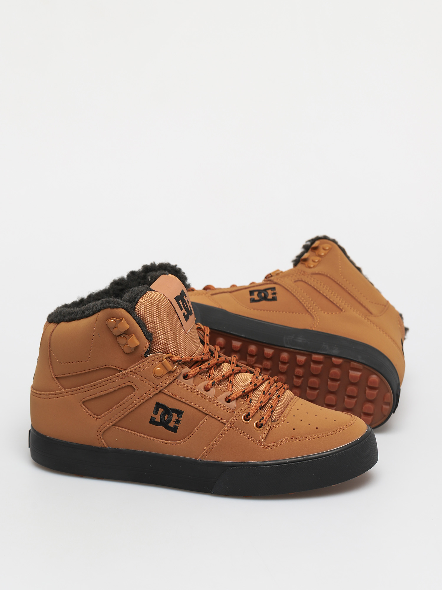 DC Pantofi Pure High Top Wc Wnt (wheat/black)