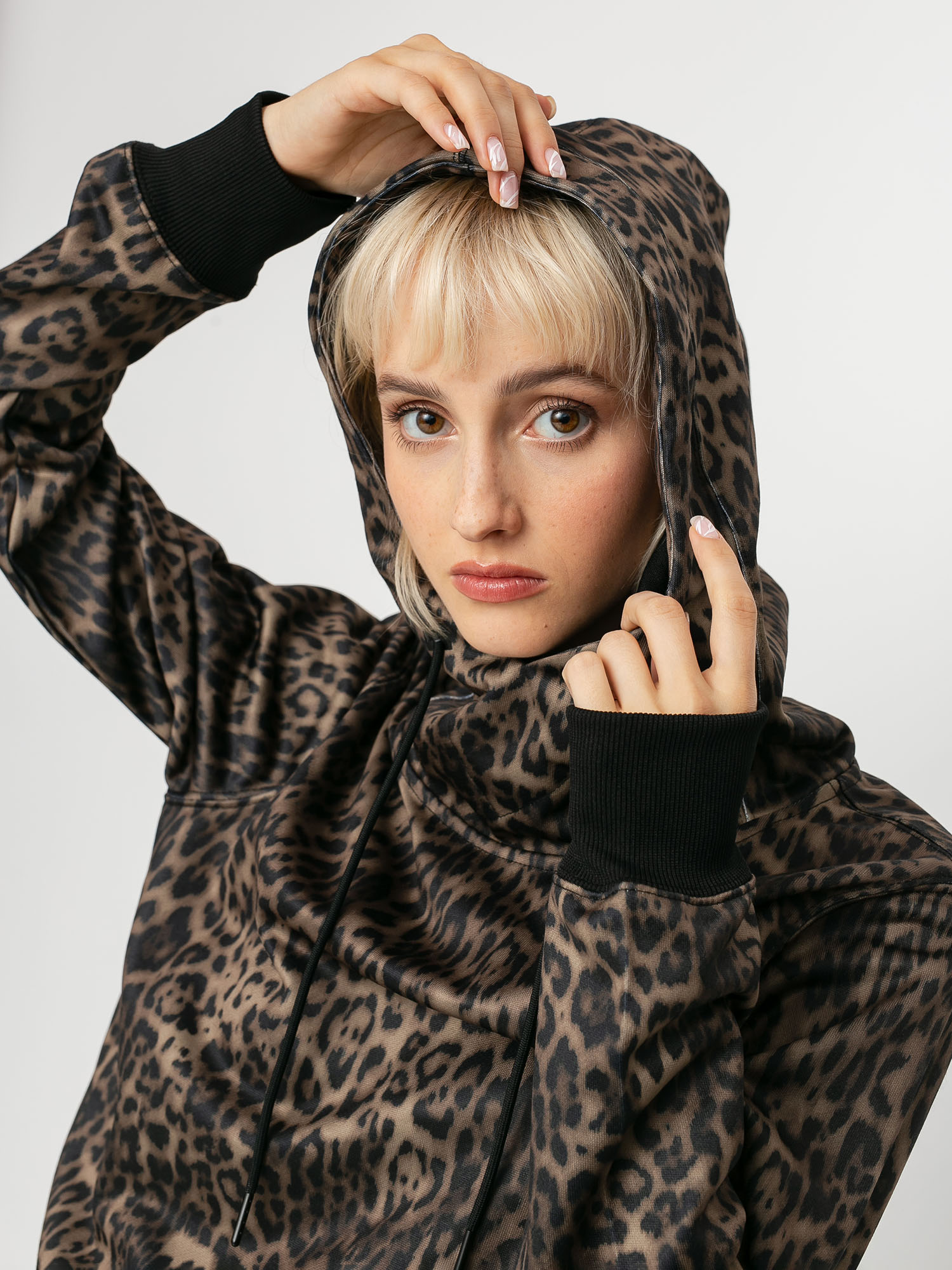 Pentru femei Hanorac termic Volcom Spring Shred HD (leopard)