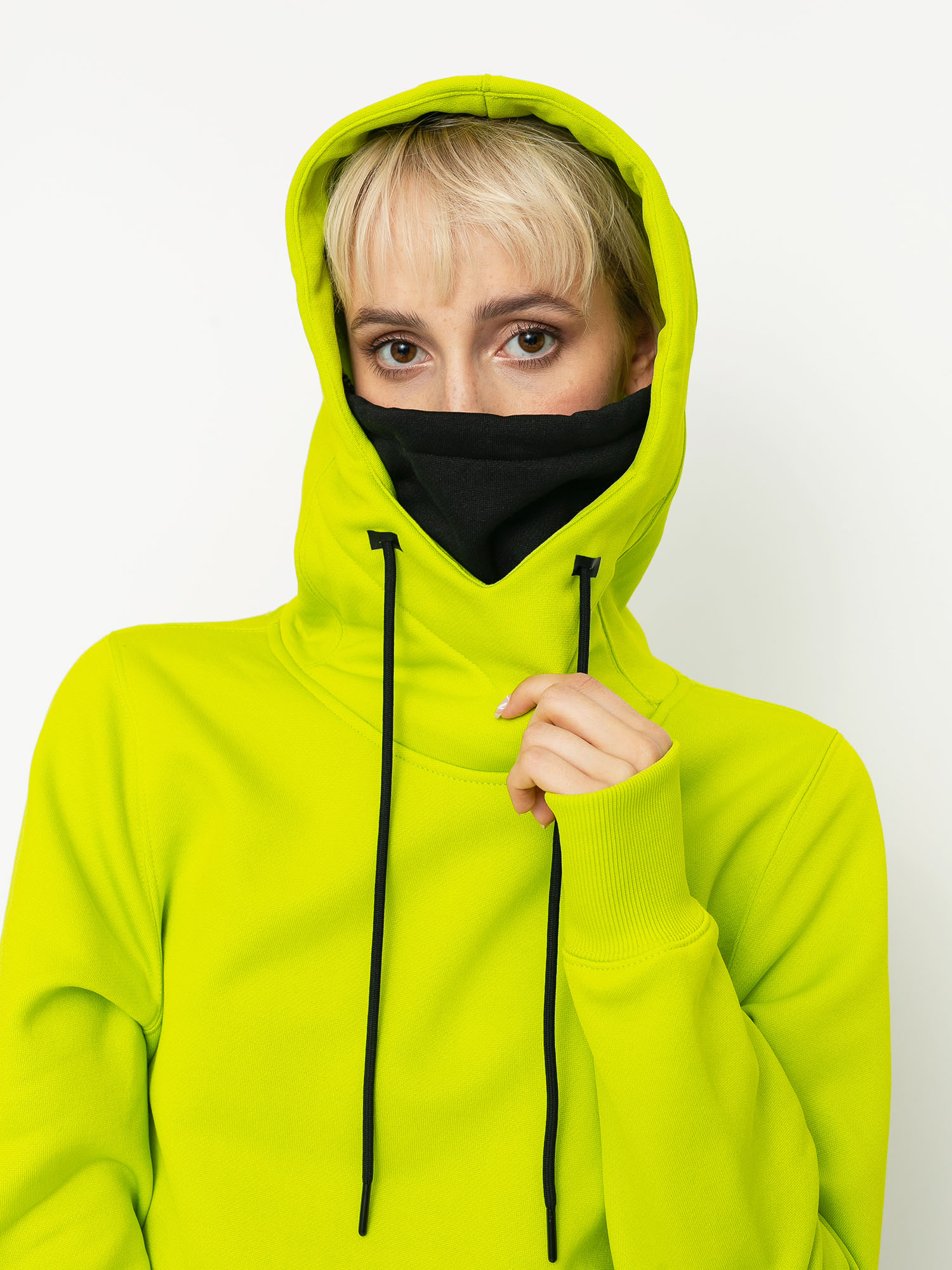 Pentru femei Hanorac termic Volcom Spring Shred HD (lime)