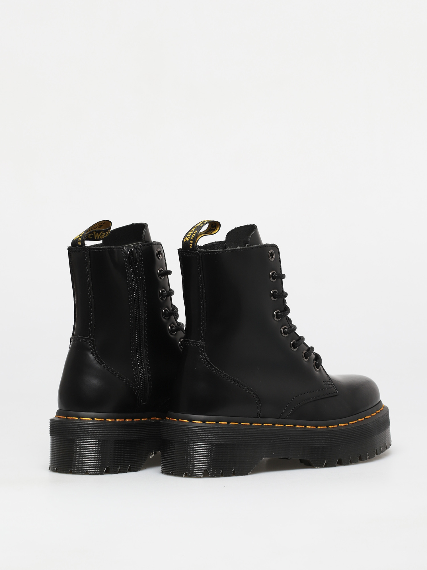 Pantofi Dr. Martens Jadon (polished smooth black)