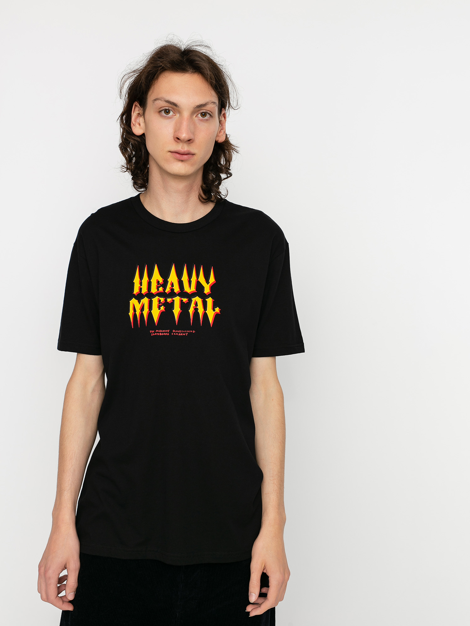 Tricou Toy Machine Heavy Metal (black)