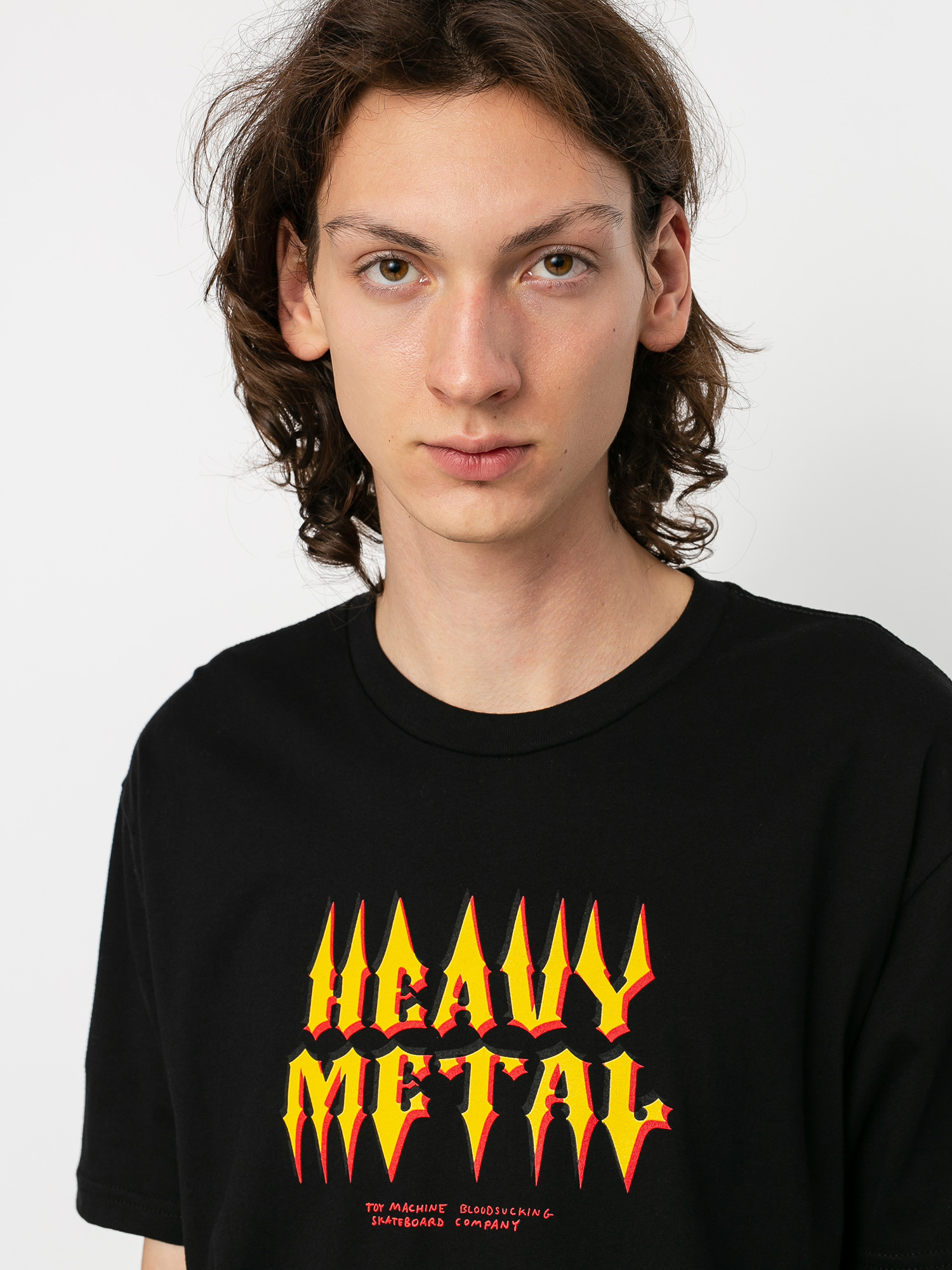 Tricou Toy Machine Heavy Metal (black)