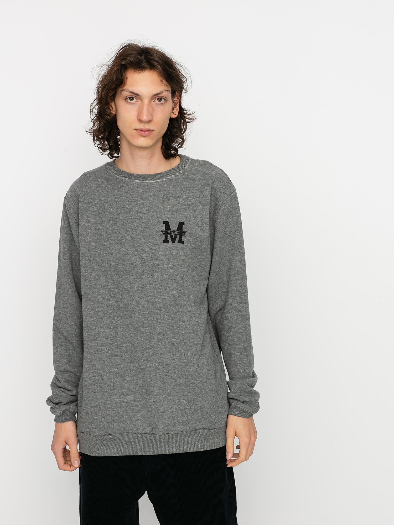 Hanorac Malita Logo (heather grey)