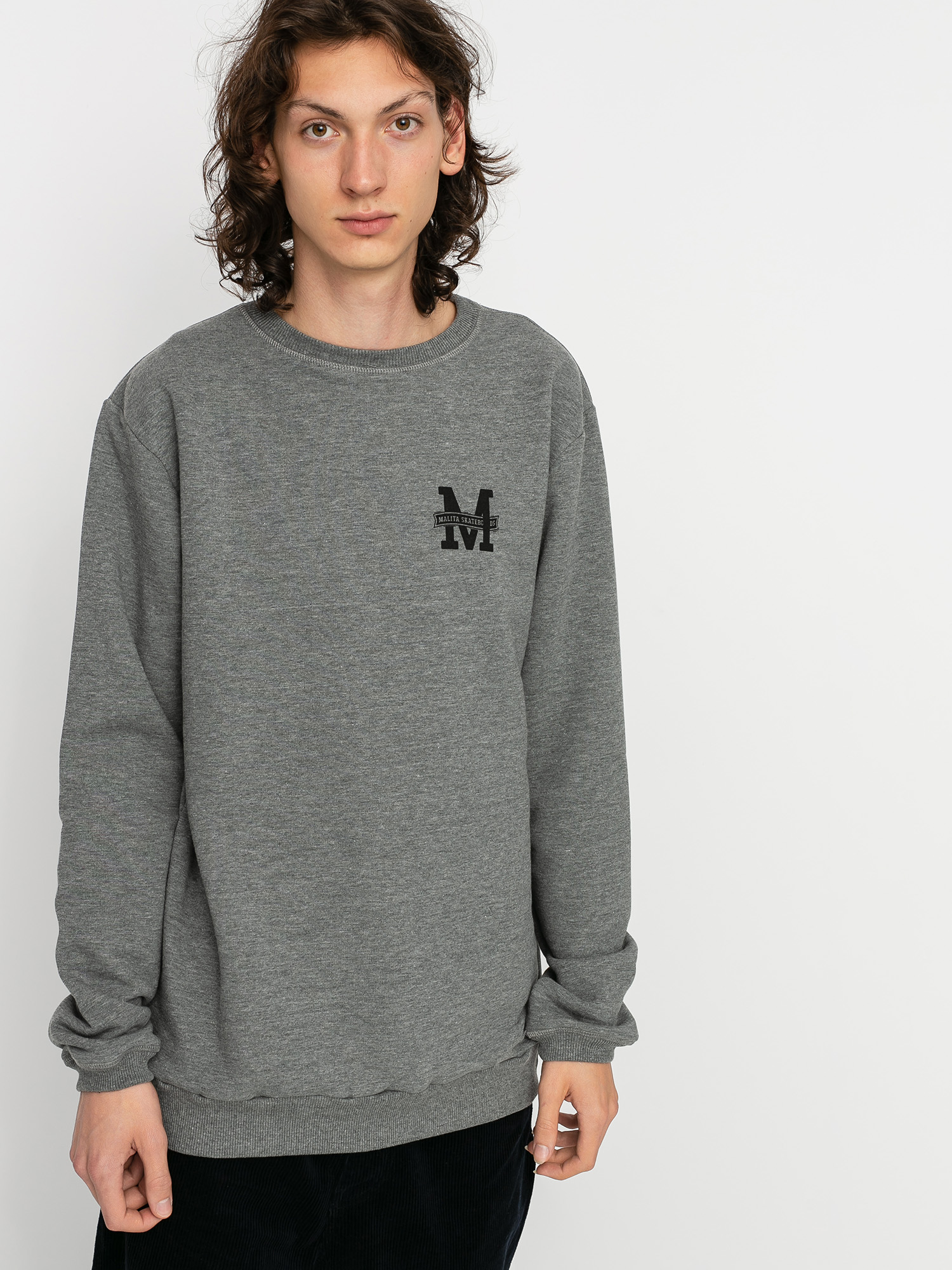Hanorac Malita Logo (heather grey)