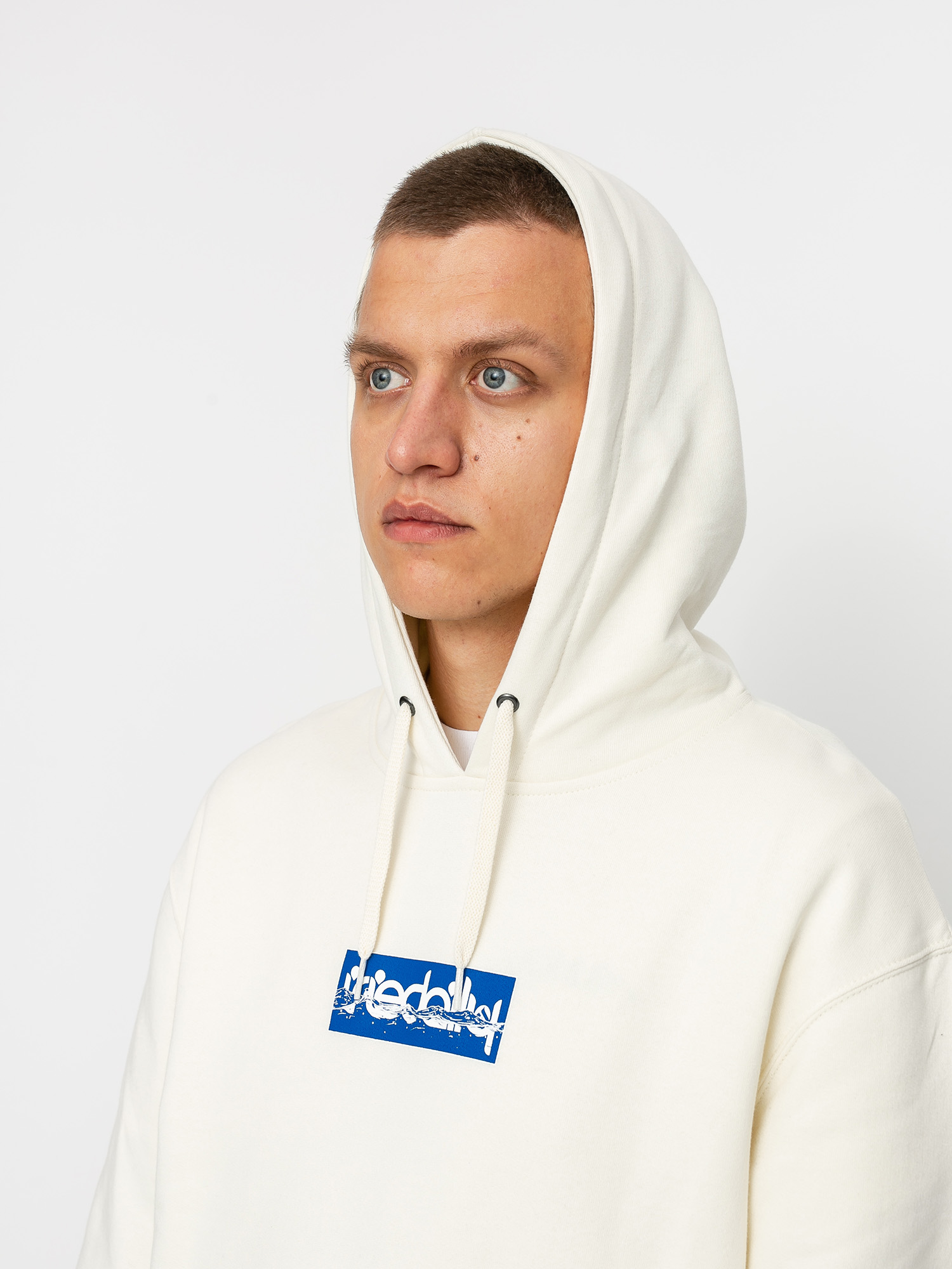 Iriedaily Hanorac cu glugă It Matters HD (cream)