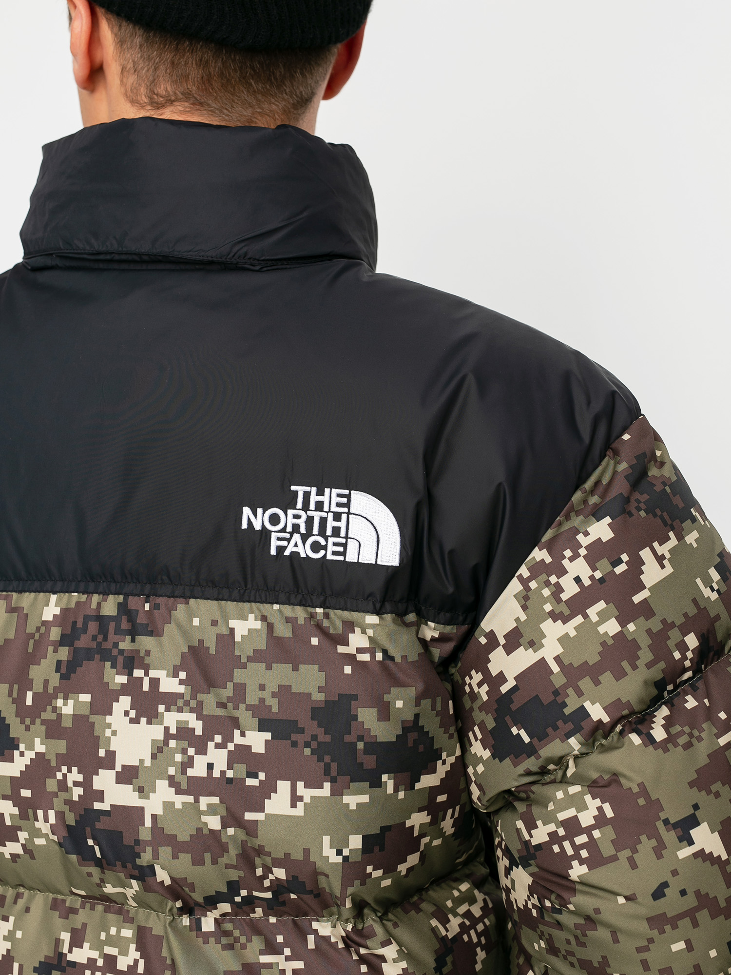 The North Face Geacă 1996 Retro Nuptse (burnt olive green ux digi camo print)