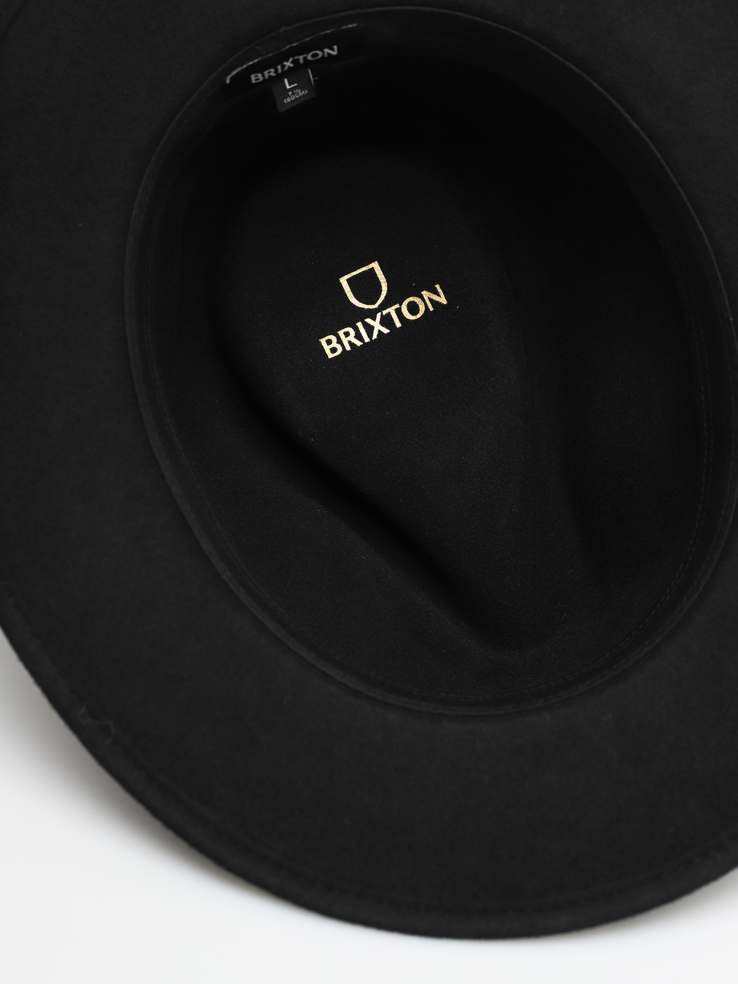 Pălărie Brixton Messer Fedora (black)