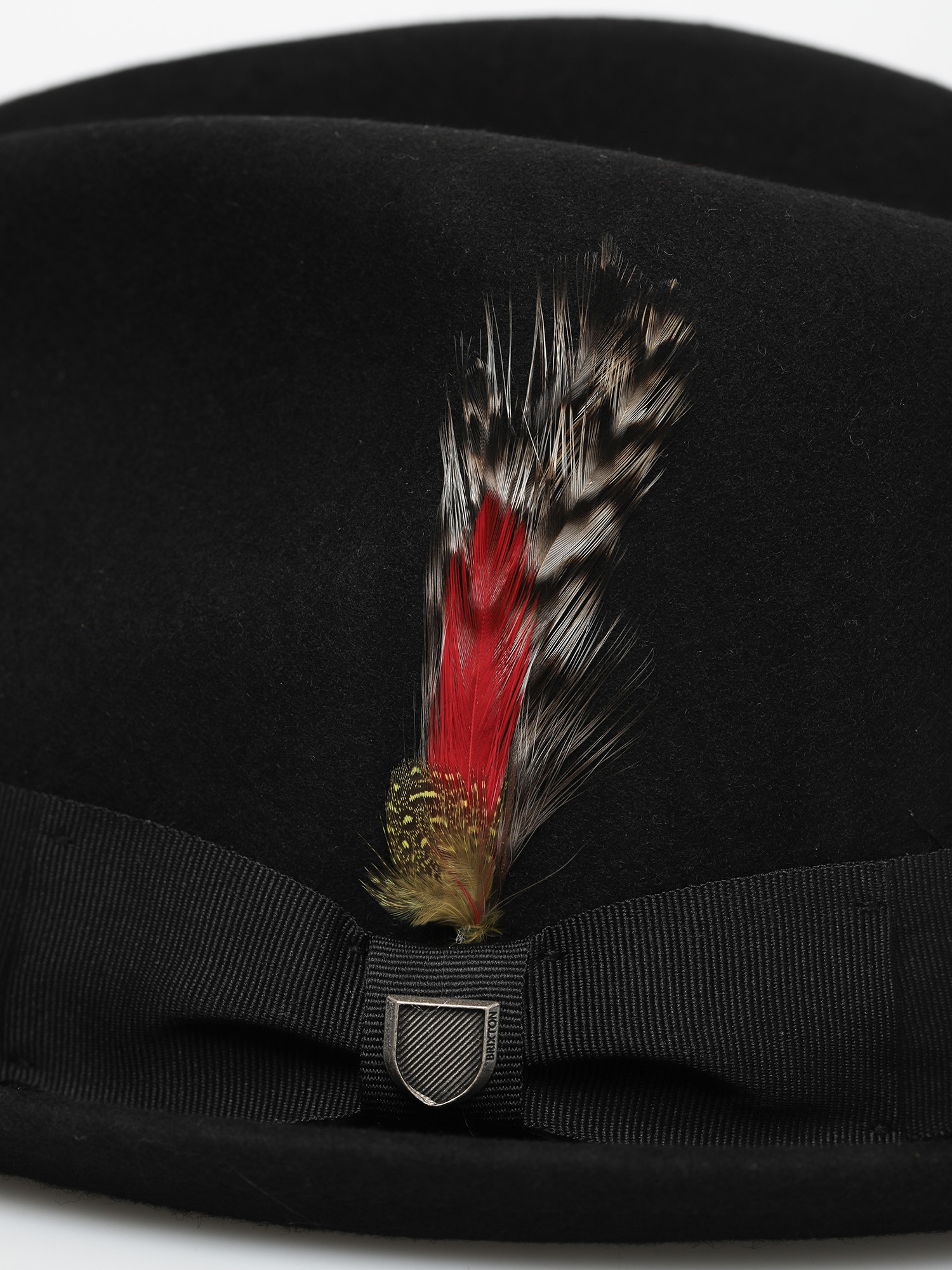 Pălărie Brixton Gain Fedora (black)