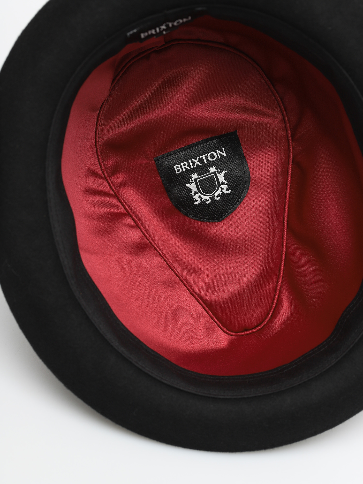 Pălărie Brixton Gain Fedora (black)