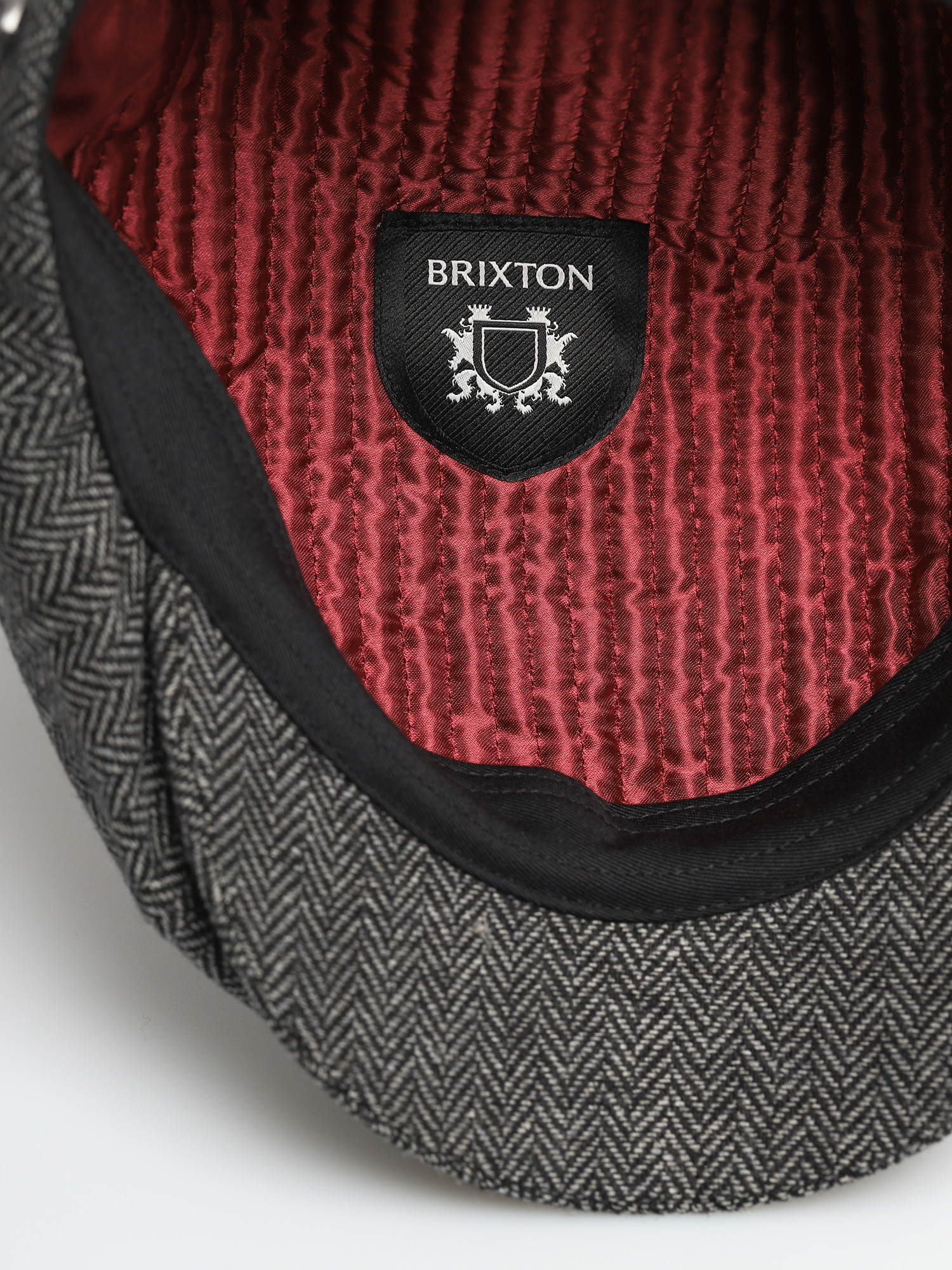 Pălărie cu cozoroc Brixton Brood Snap Cap (grey/black)
