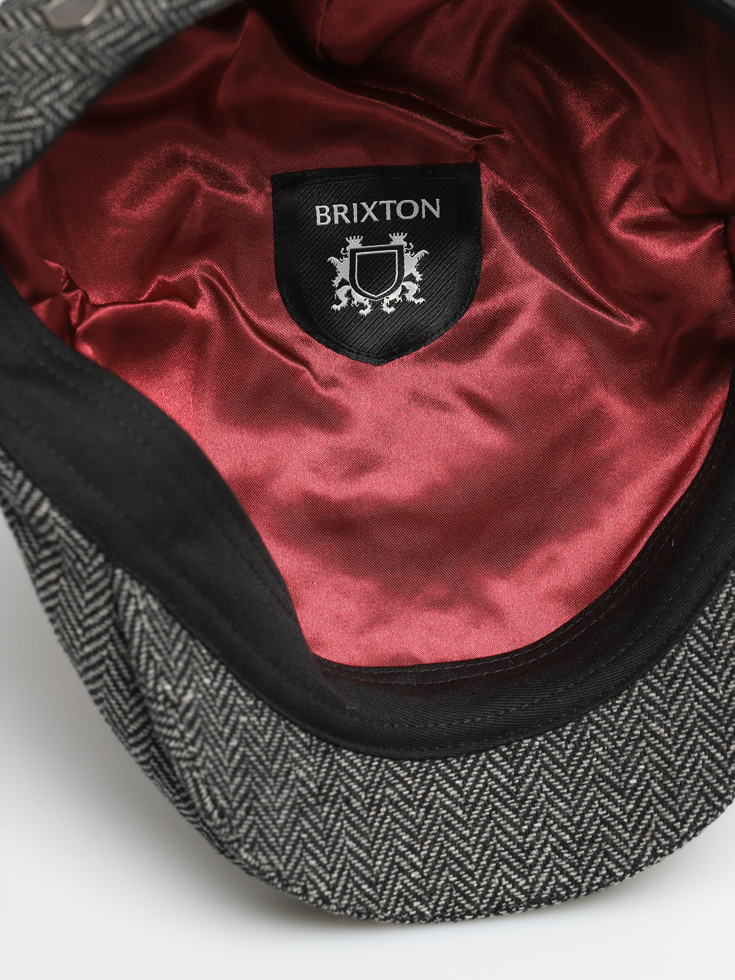 Pălărie cu cozoroc Brixton Hooligan Snap Cap (grey/black)
