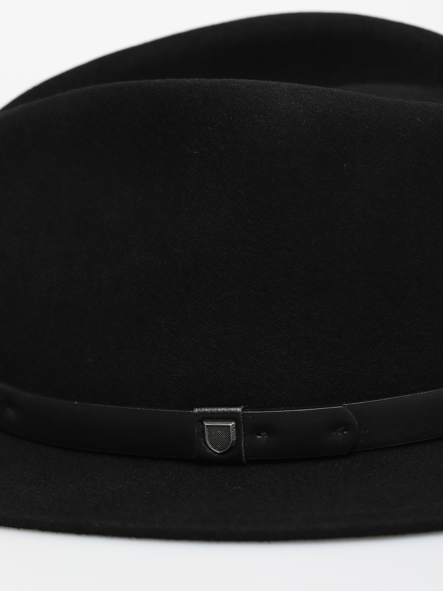 Pălărie Brixton Messer Fedora (black/black)