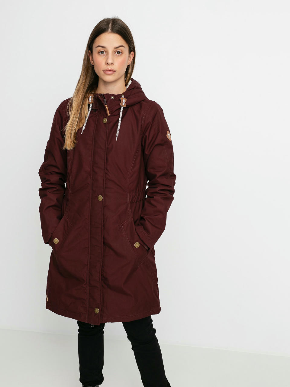 Iriedaily Geacă Holina Coat Wmn (red wine)