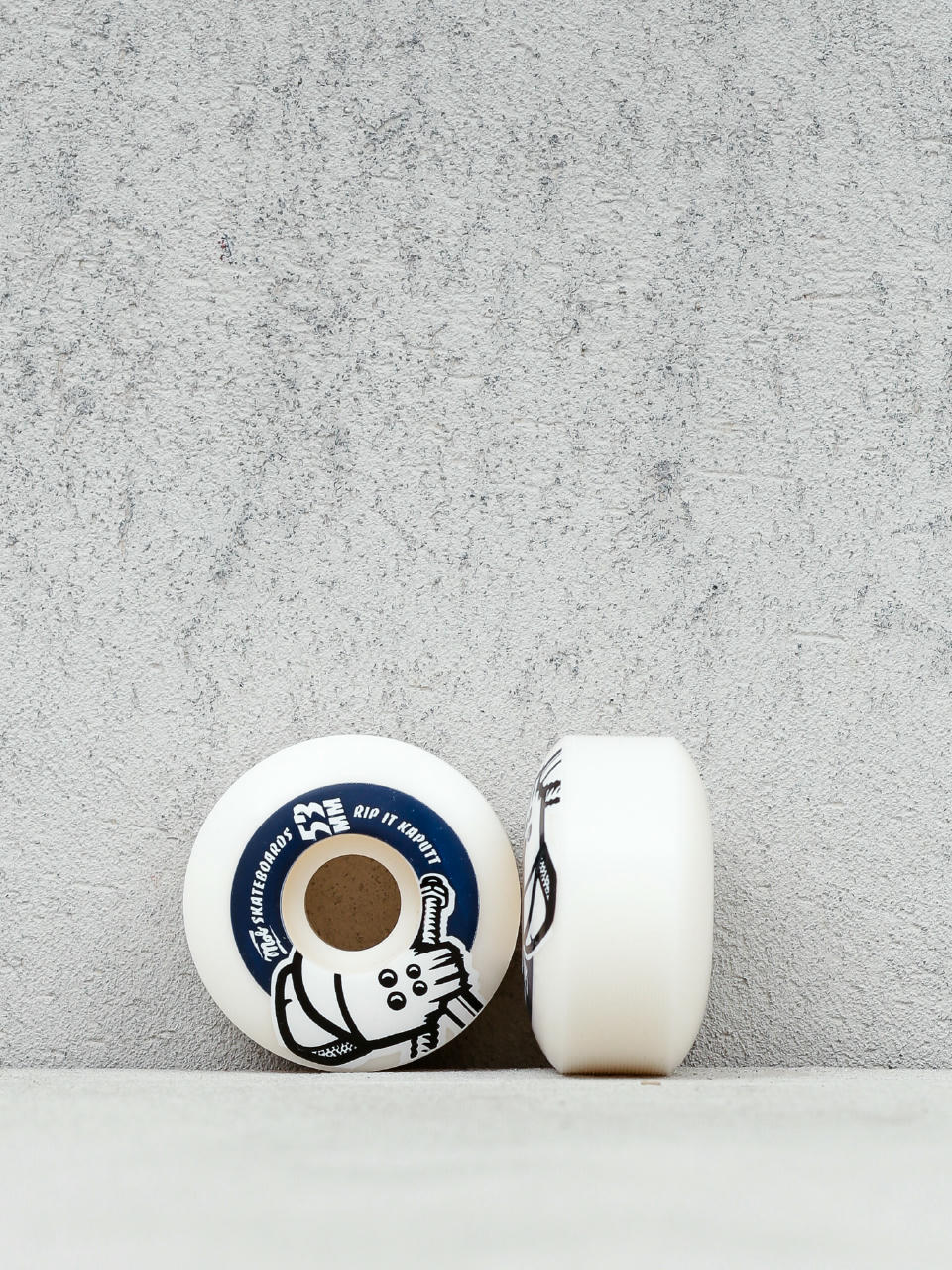 Role Mob Skateboards Skull (white/navy)