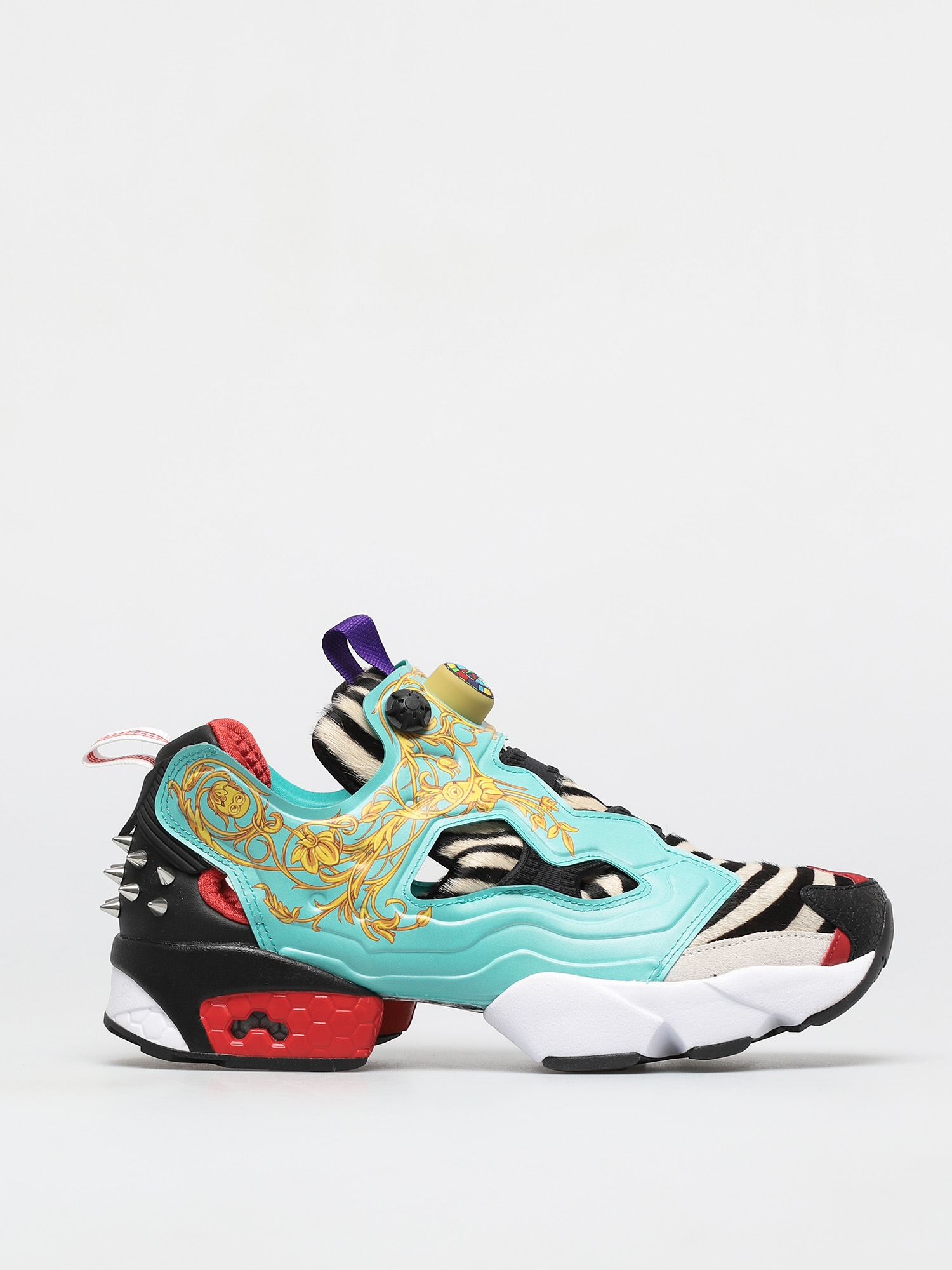 Reebok Pantofi Minion Instapump Fury (black/white/silvmt)