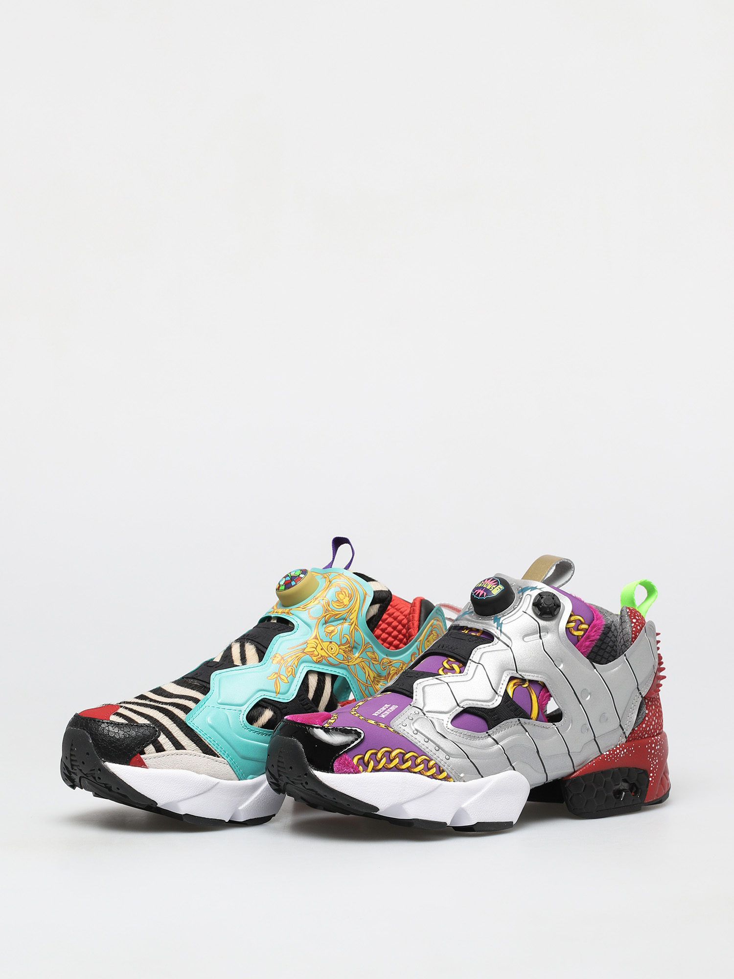 Reebok Pantofi Minion Instapump Fury (black/white/silvmt)