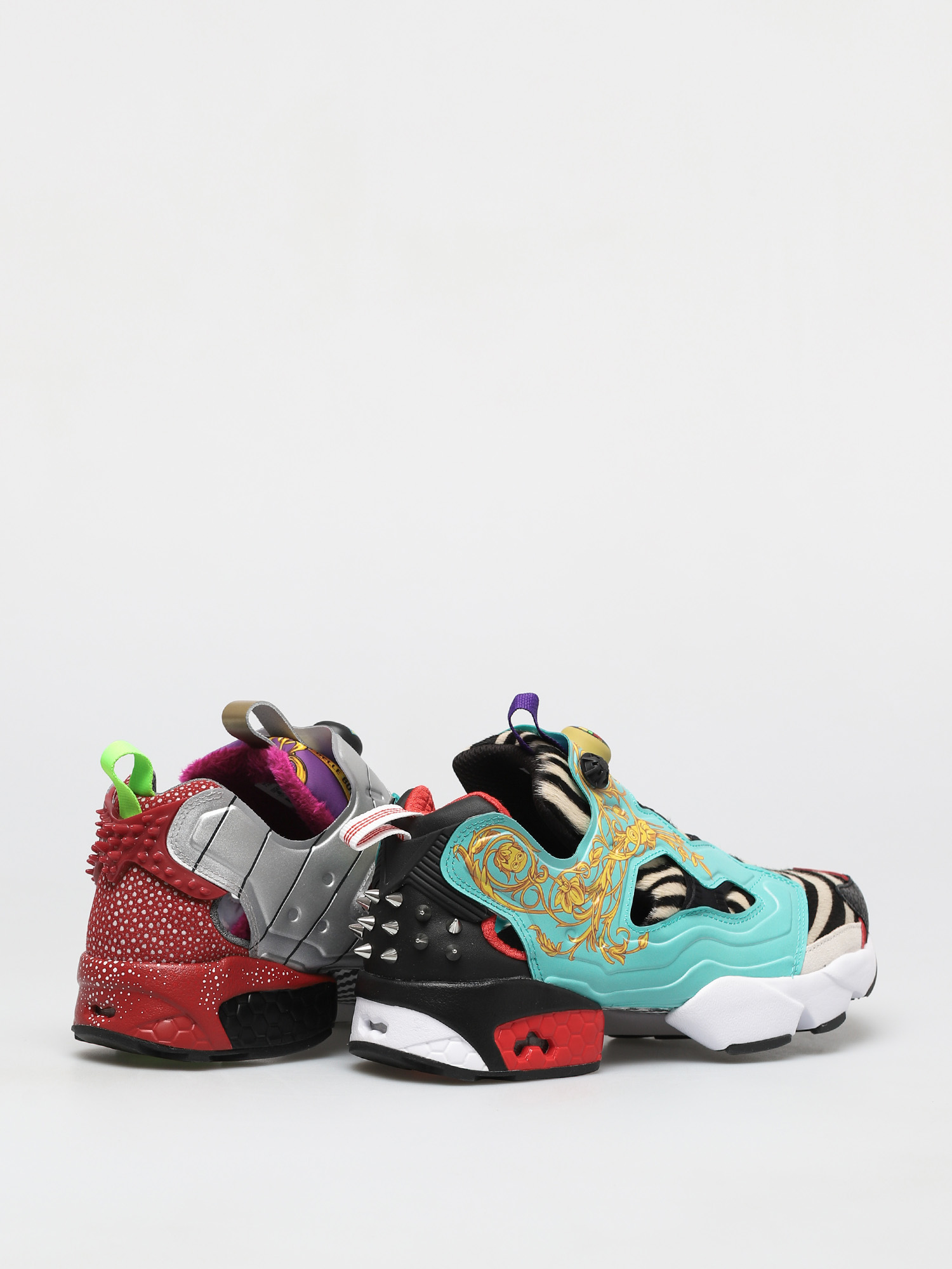 Reebok Pantofi Minion Instapump Fury (black/white/silvmt)