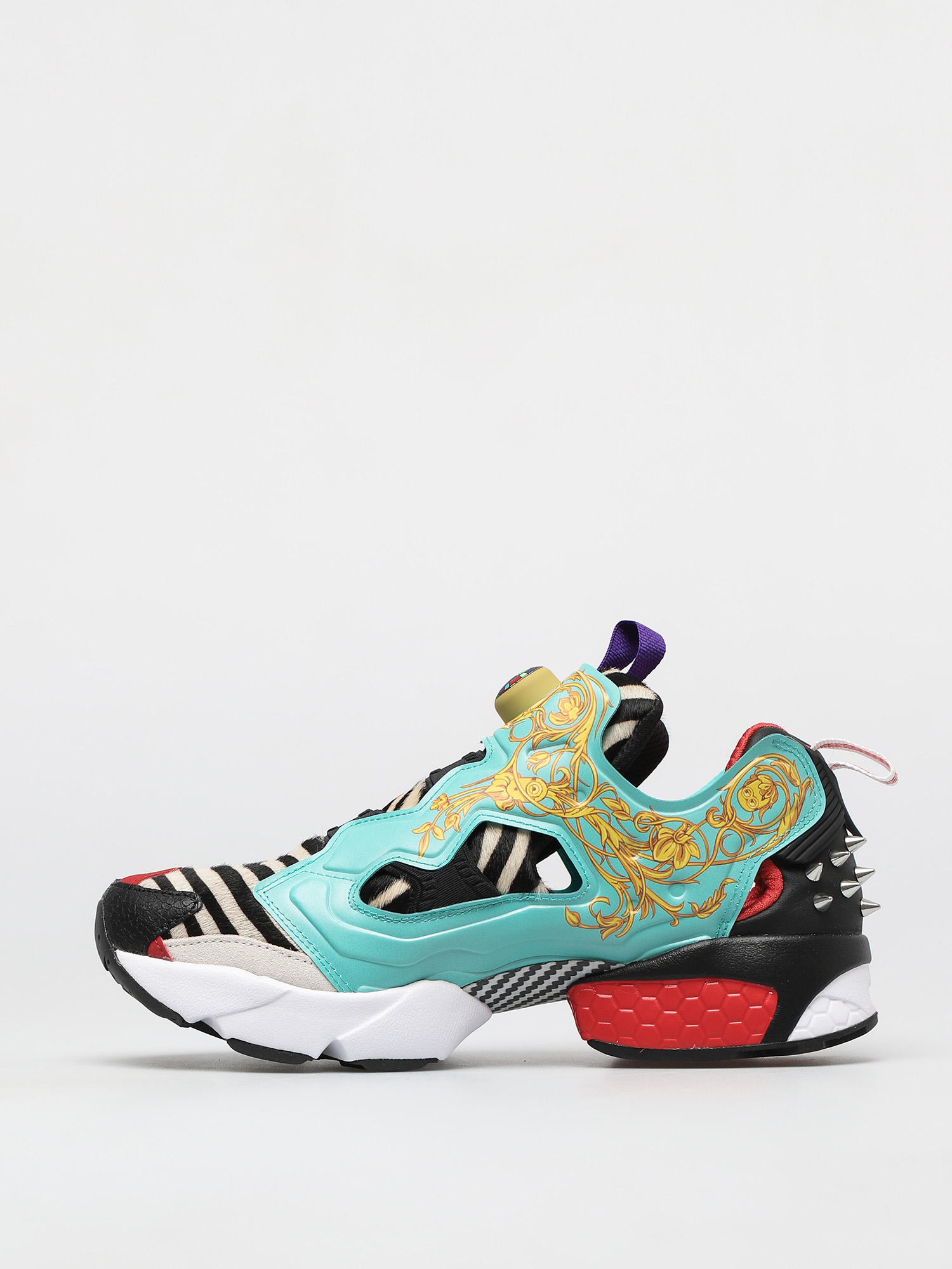 Reebok Pantofi Minion Instapump Fury (black/white/silvmt)