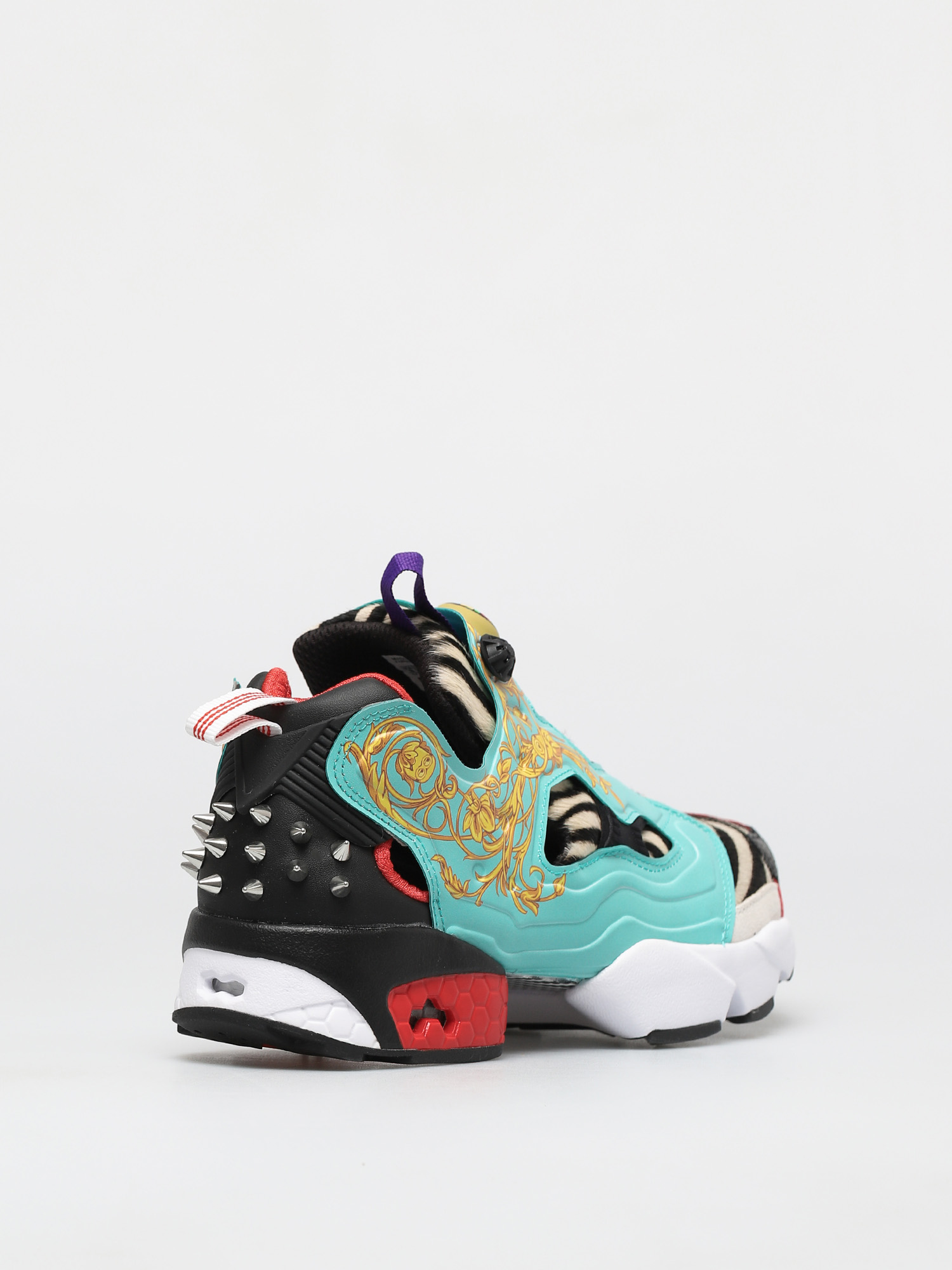 Reebok Pantofi Minion Instapump Fury (black/white/silvmt)