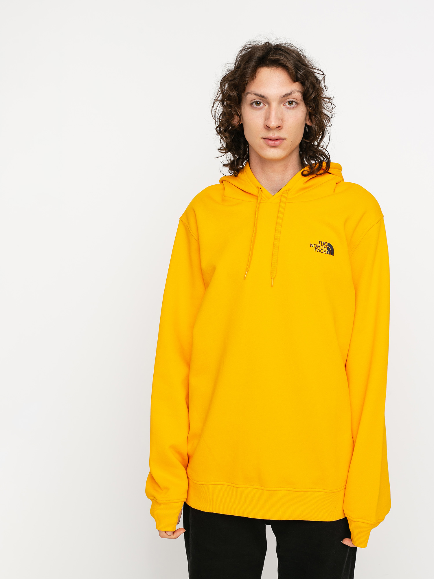 The North Face Hanorac cu glugă Seasonal Drew Peak HD (summit gold)