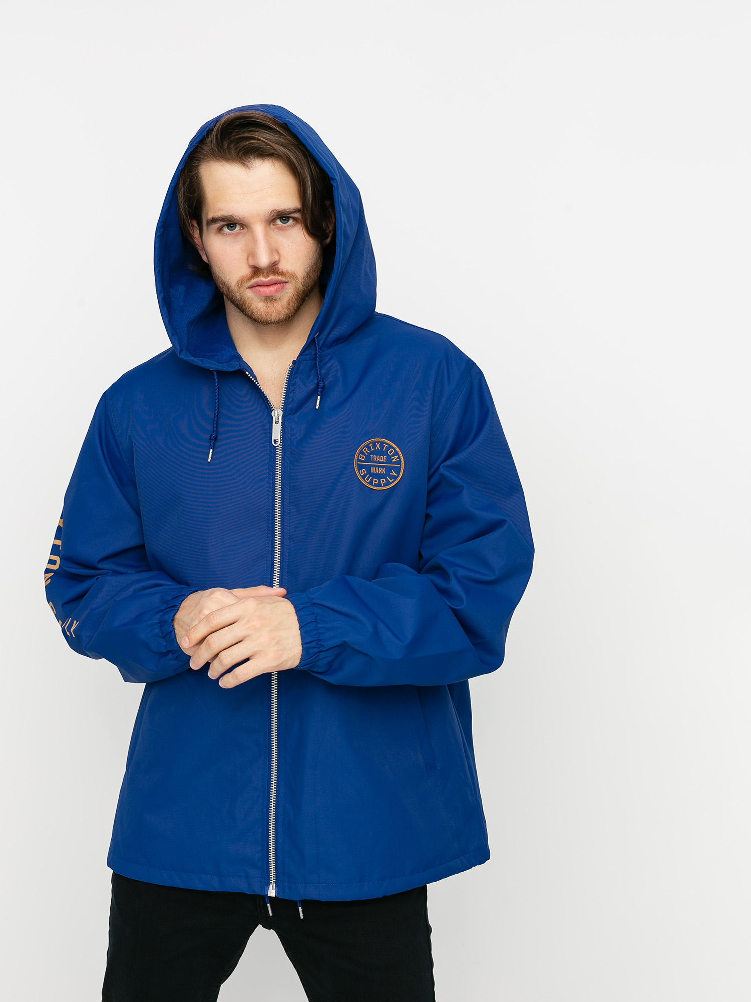 Geacă Brixton Claxton Oath ZHD (mineral blue)