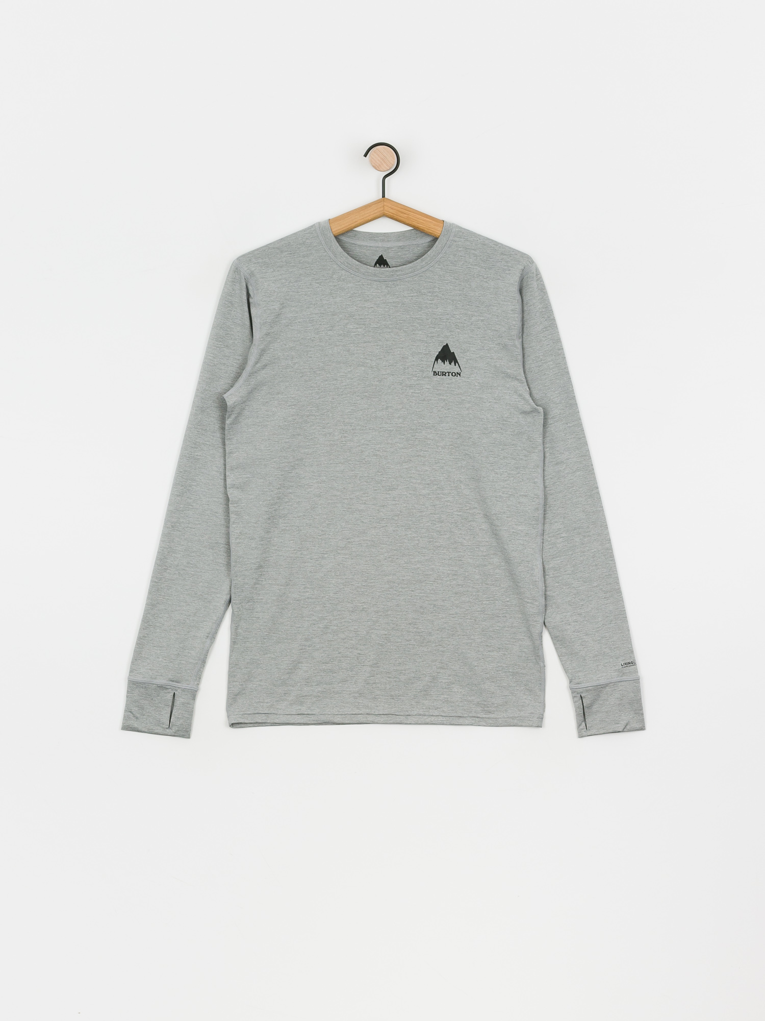 Pentru bărbați Tricou termic Burton Lightweight X Base Layer (gray heather)