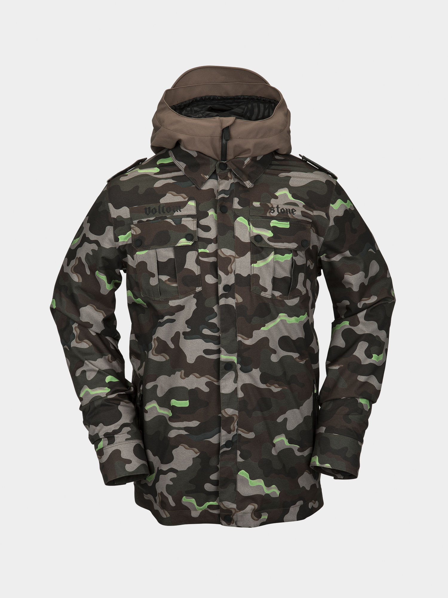 Pentru bărbați Geacă de snowboard Volcom Creedle2Stone (army)