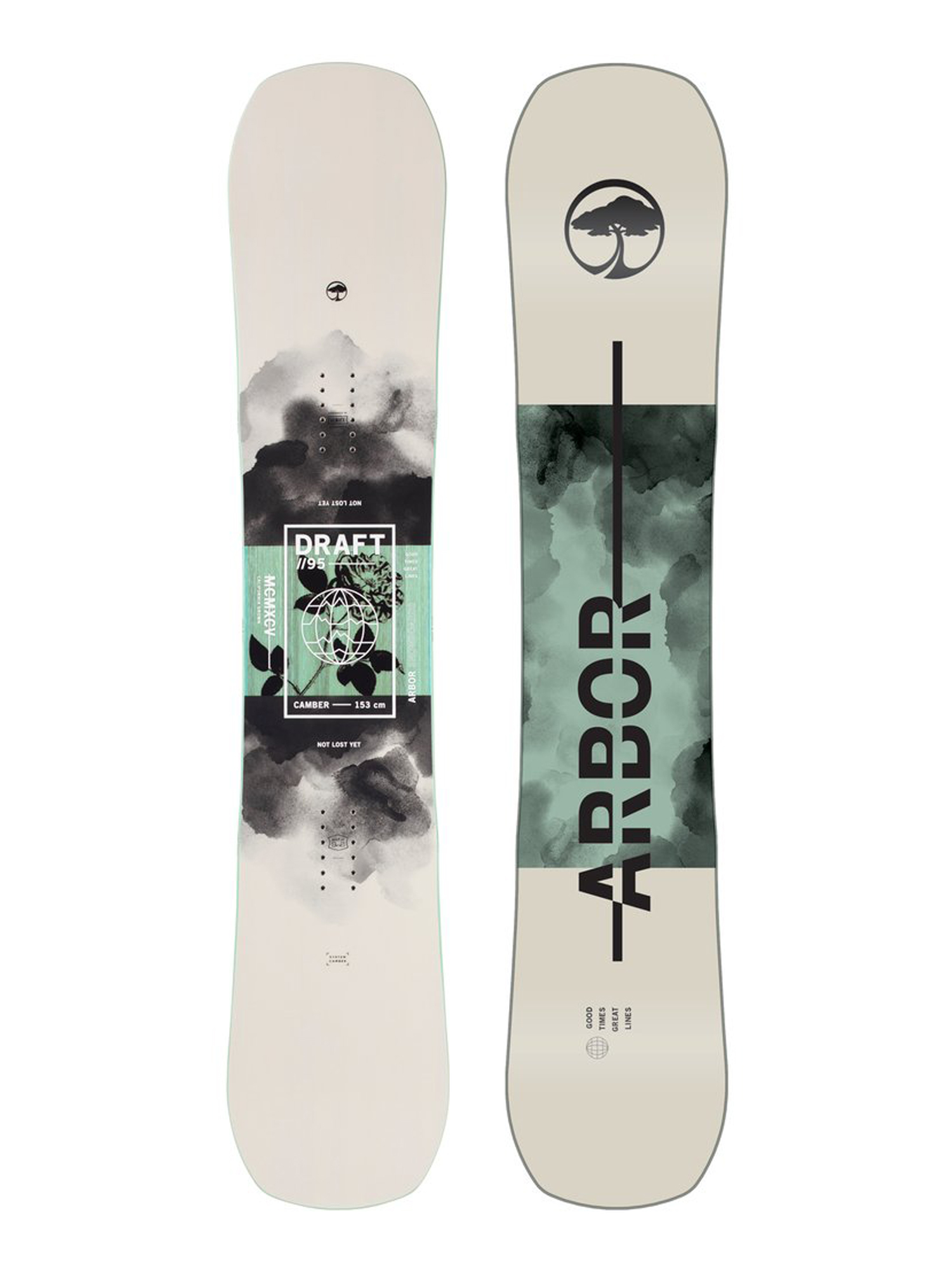 ARBOR DRAFT 153センチ Snowboard Arbor Draft - bej