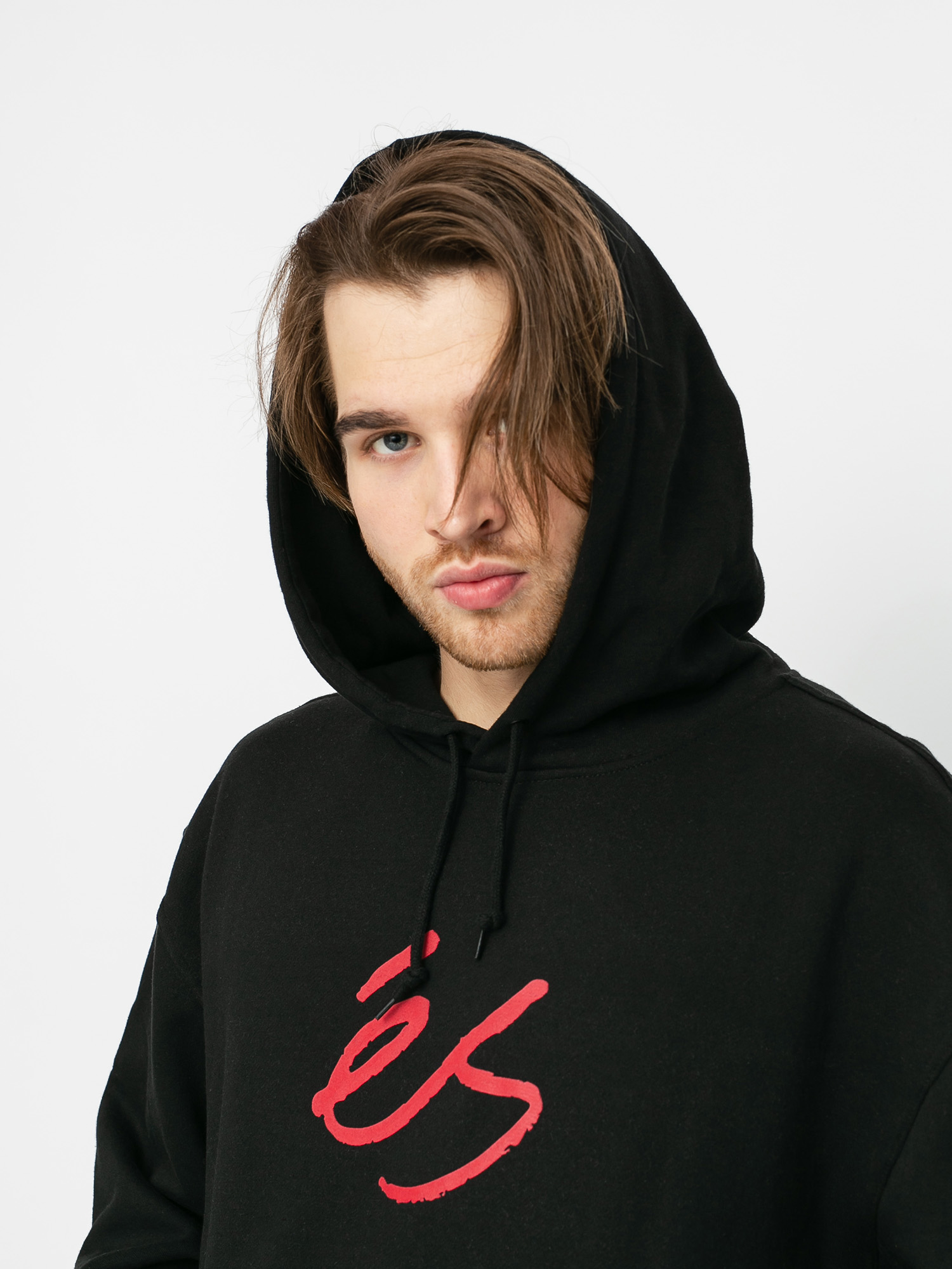 Hanorac cu glugă eS Script HD (black)