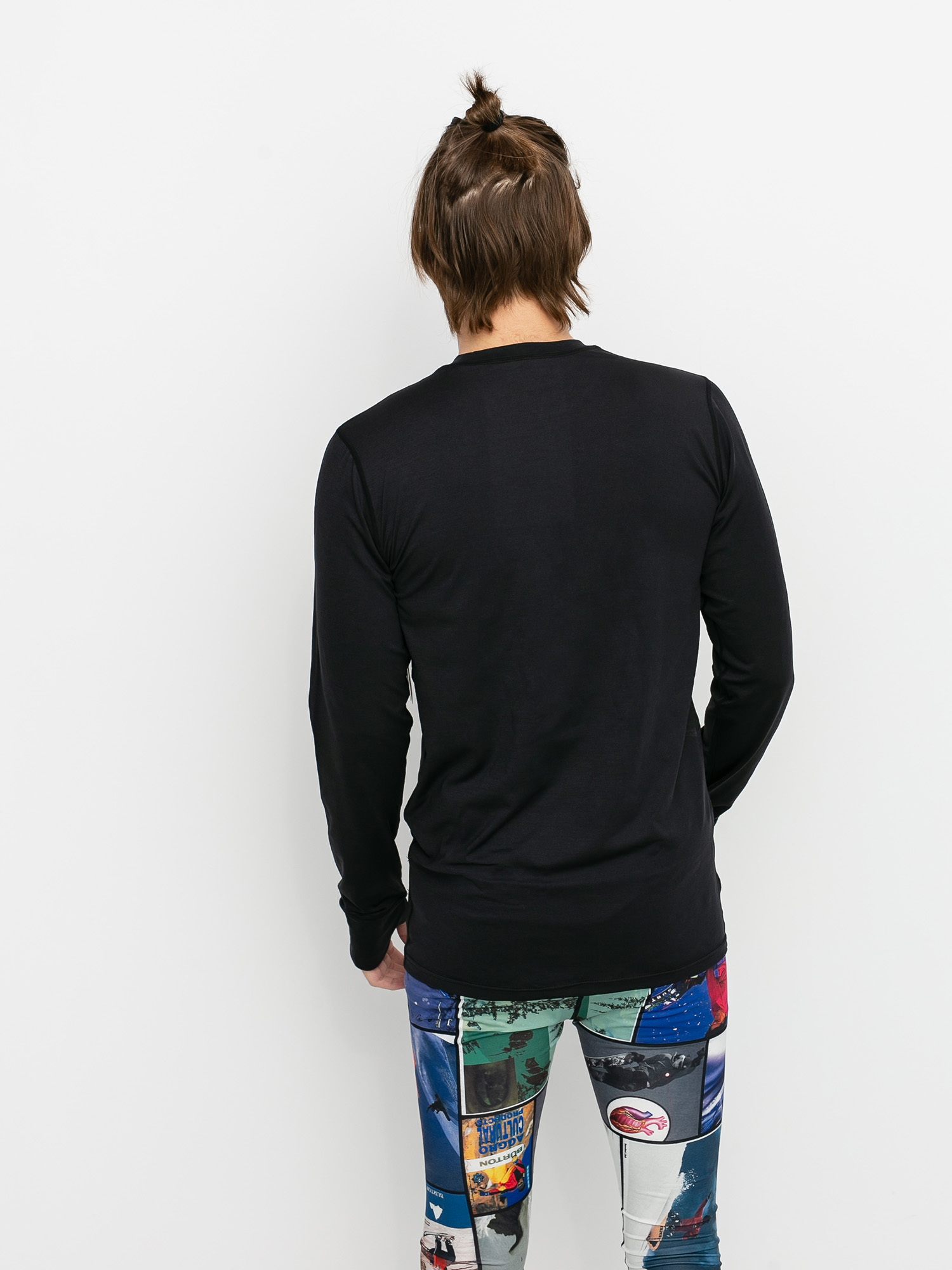 Pentru bărbați Tricou termic Burton Lightweight X Base Layer (true black)
