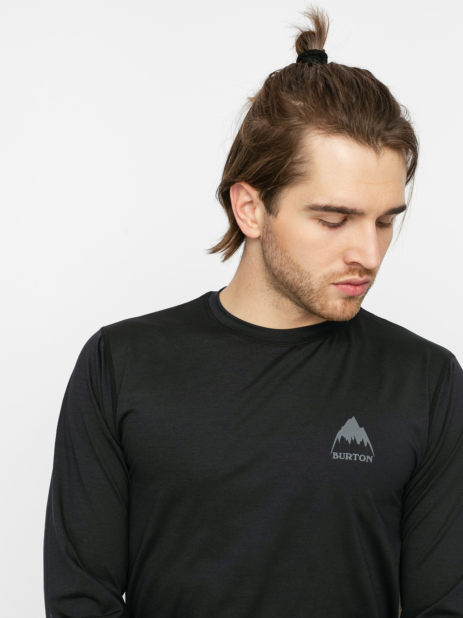 Pentru bărbați Tricou termic Burton Lightweight X Base Layer (true black)