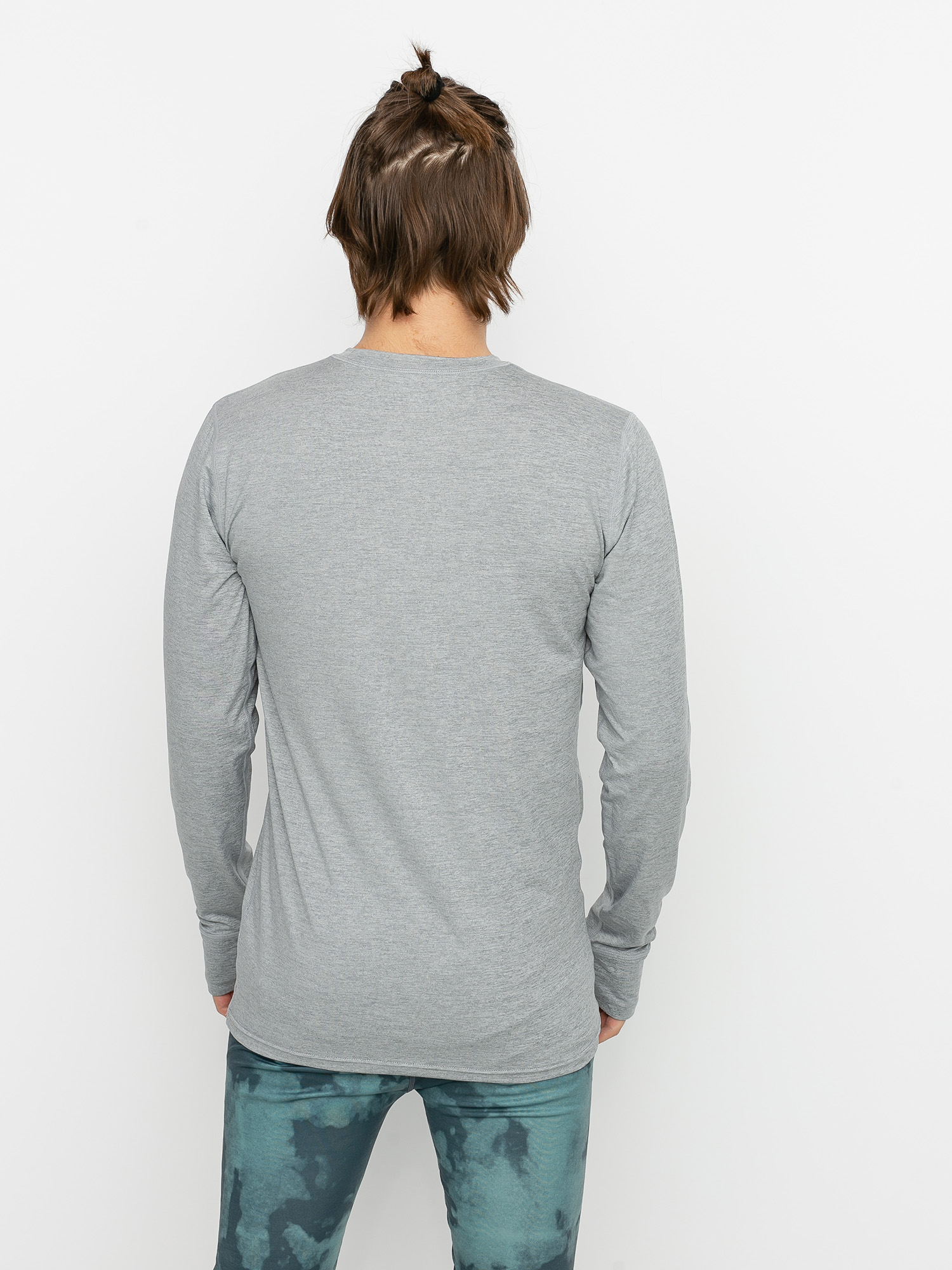 Pentru bărbați Tricou termic Burton Lightweight X Base Layer (gray heather)