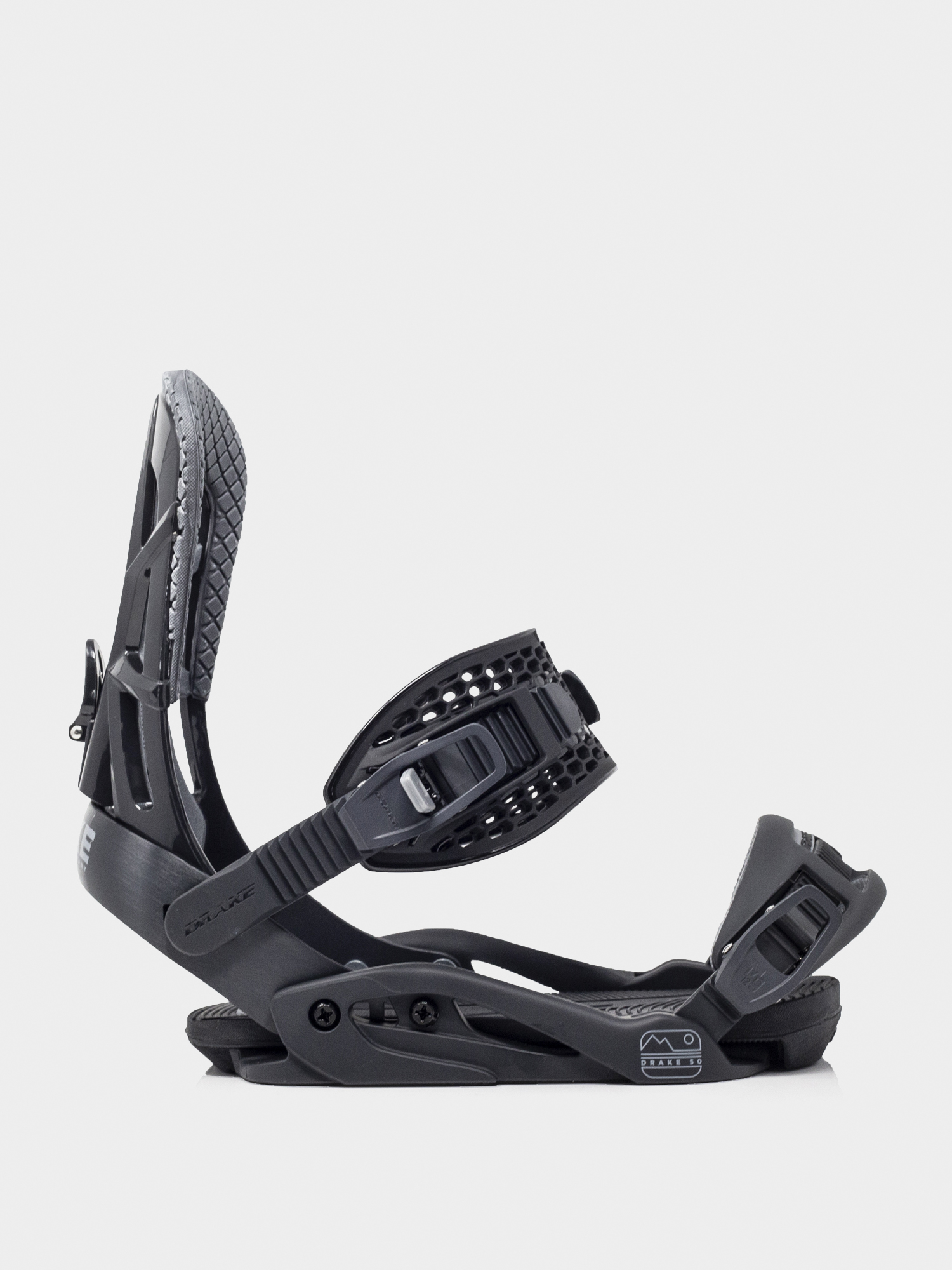 Pentru bărbați Legături pentru snowboard Drake Fifty (black)