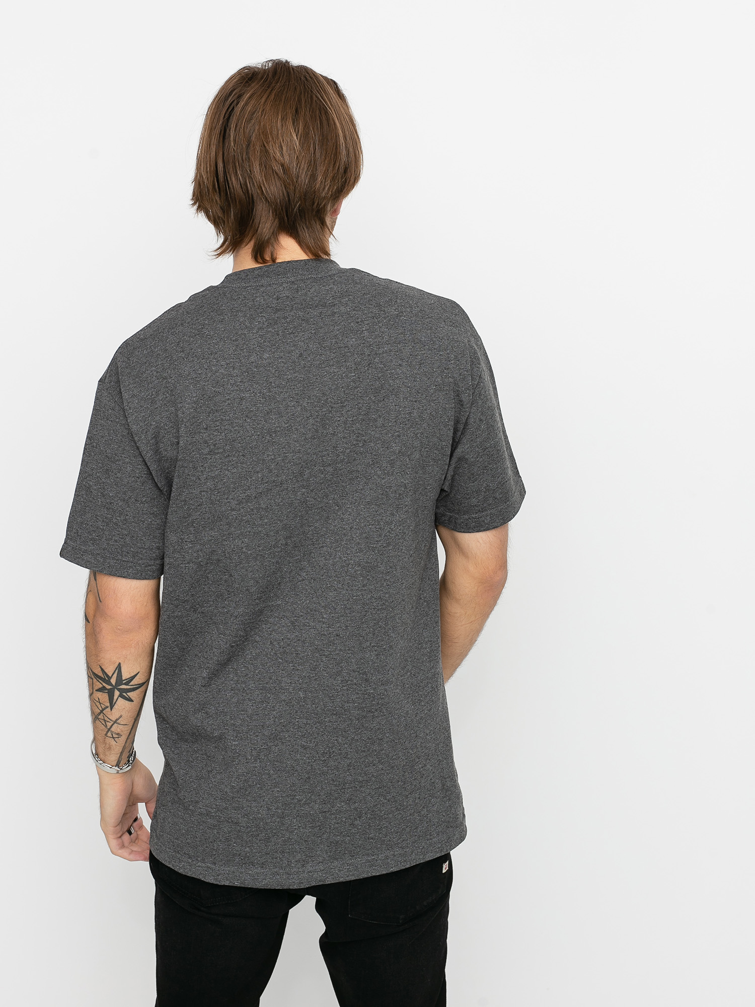 Tricou Emerica Classic Combo (charcoal/heather)