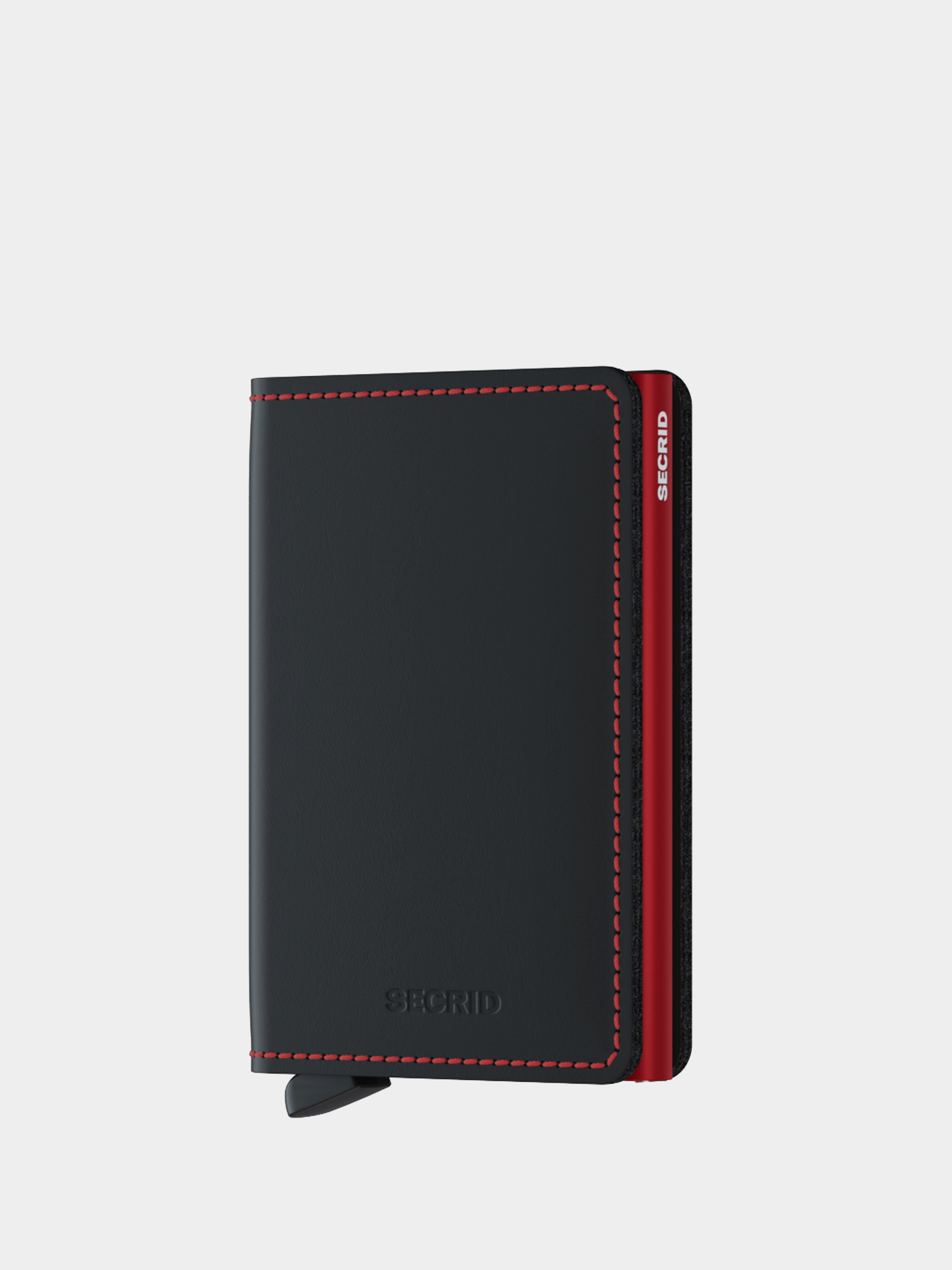 Portofel Secrid Slimwallet (matte black/red)