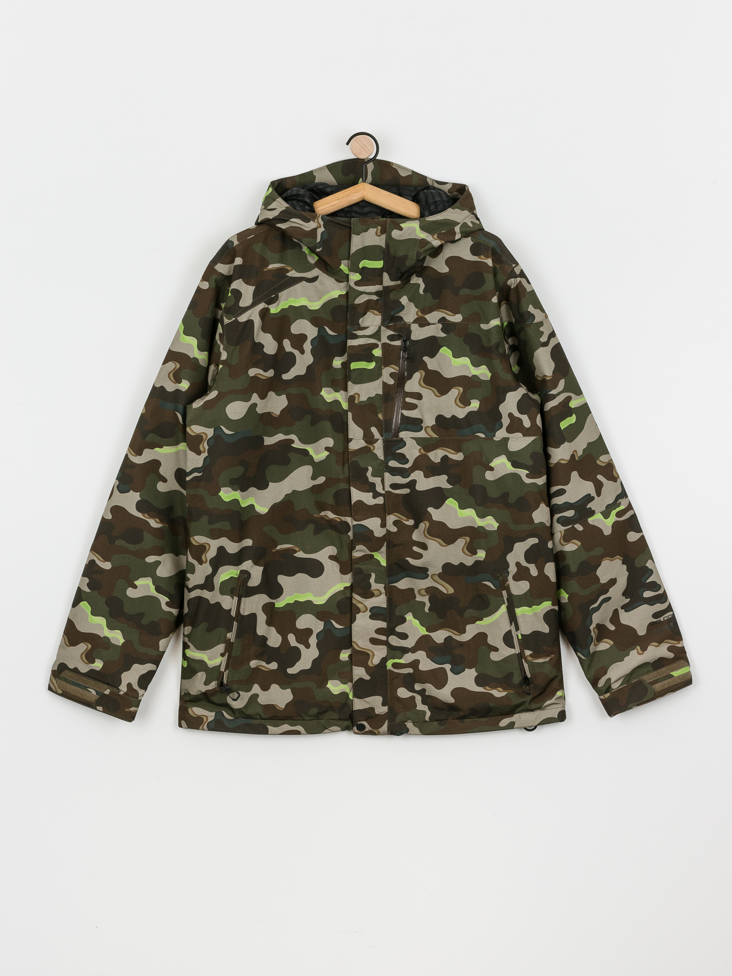 Pentru bărbați Geacă de snowboard Volcom L Ins Gore Tex (army)