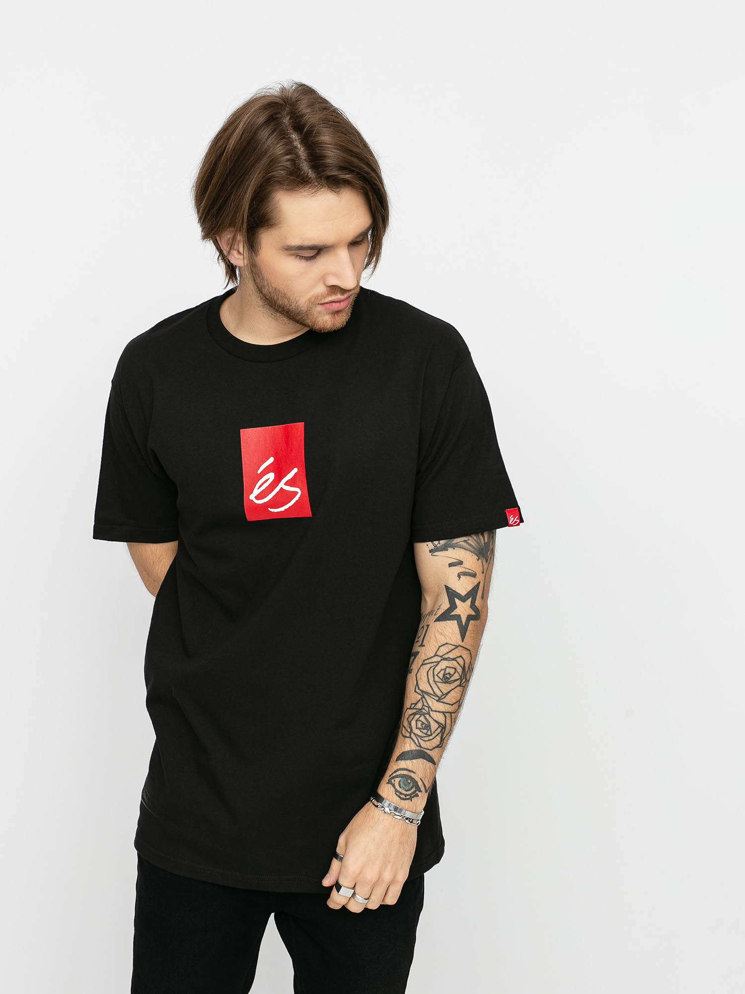 Tricou eS Main Block (black)