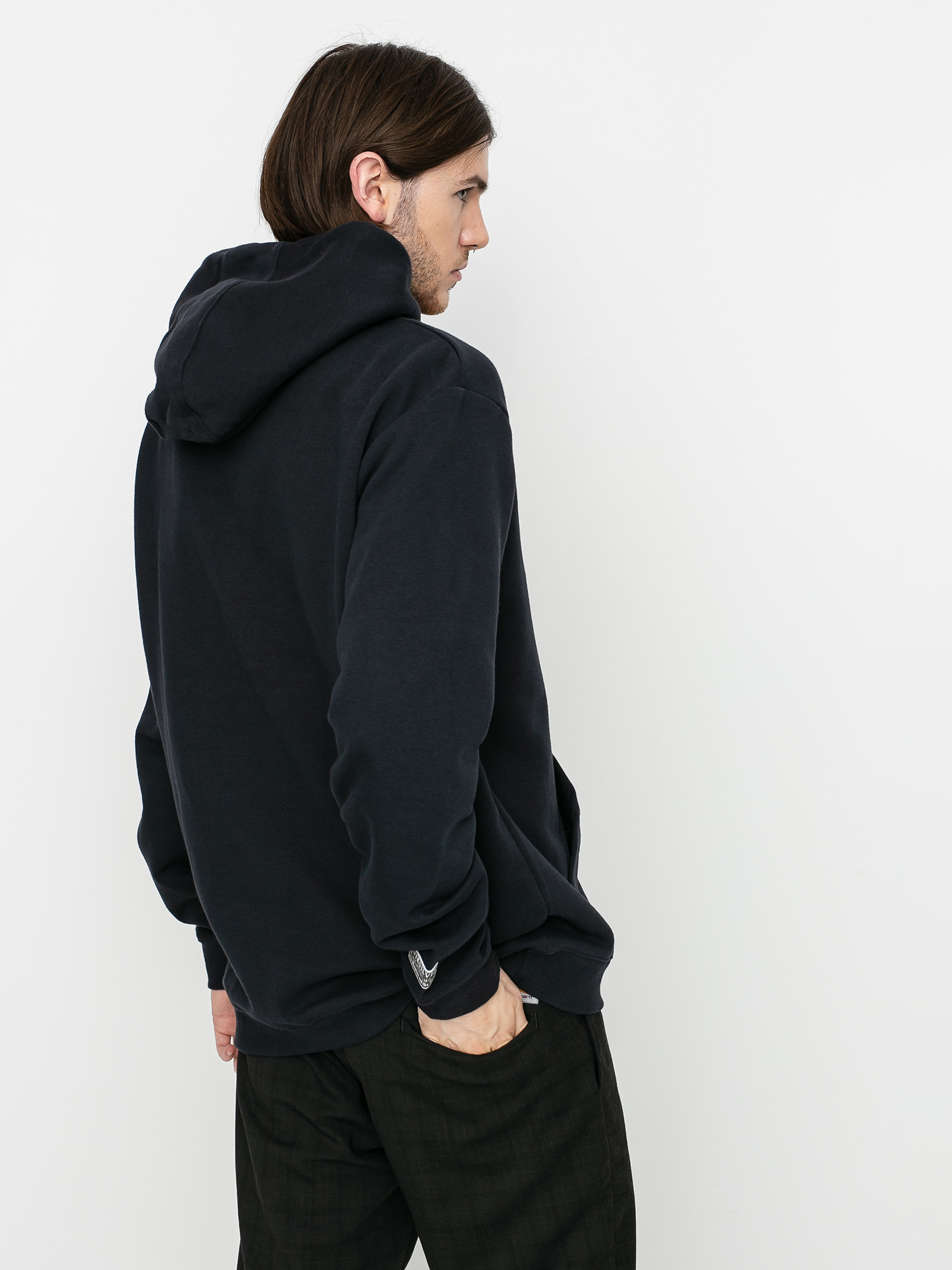 Pentru bărbați Hanorac termic Quiksilver Big Logo Snow HD (true black)