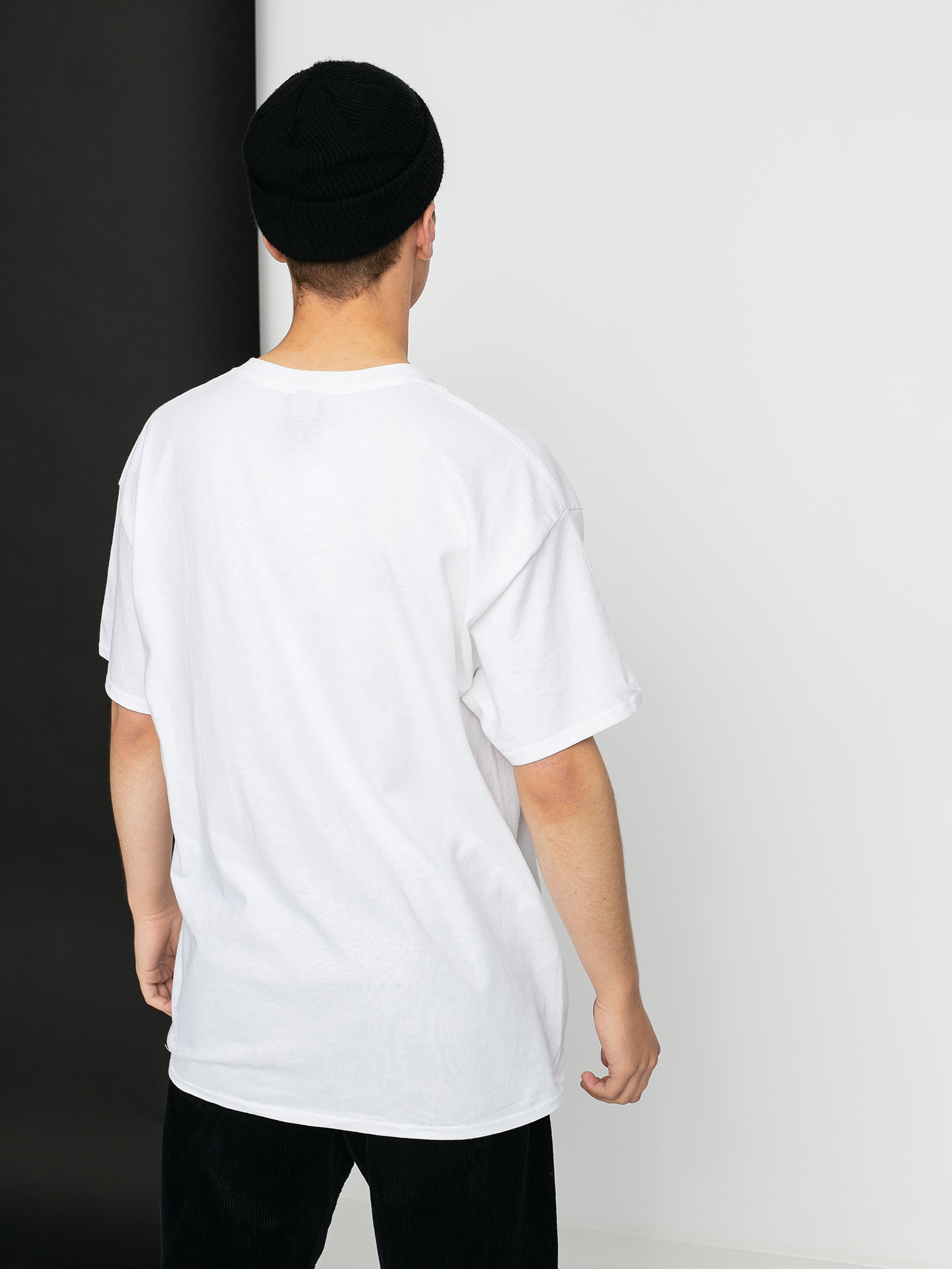 Tricou Thrasher Flame Logo (white)