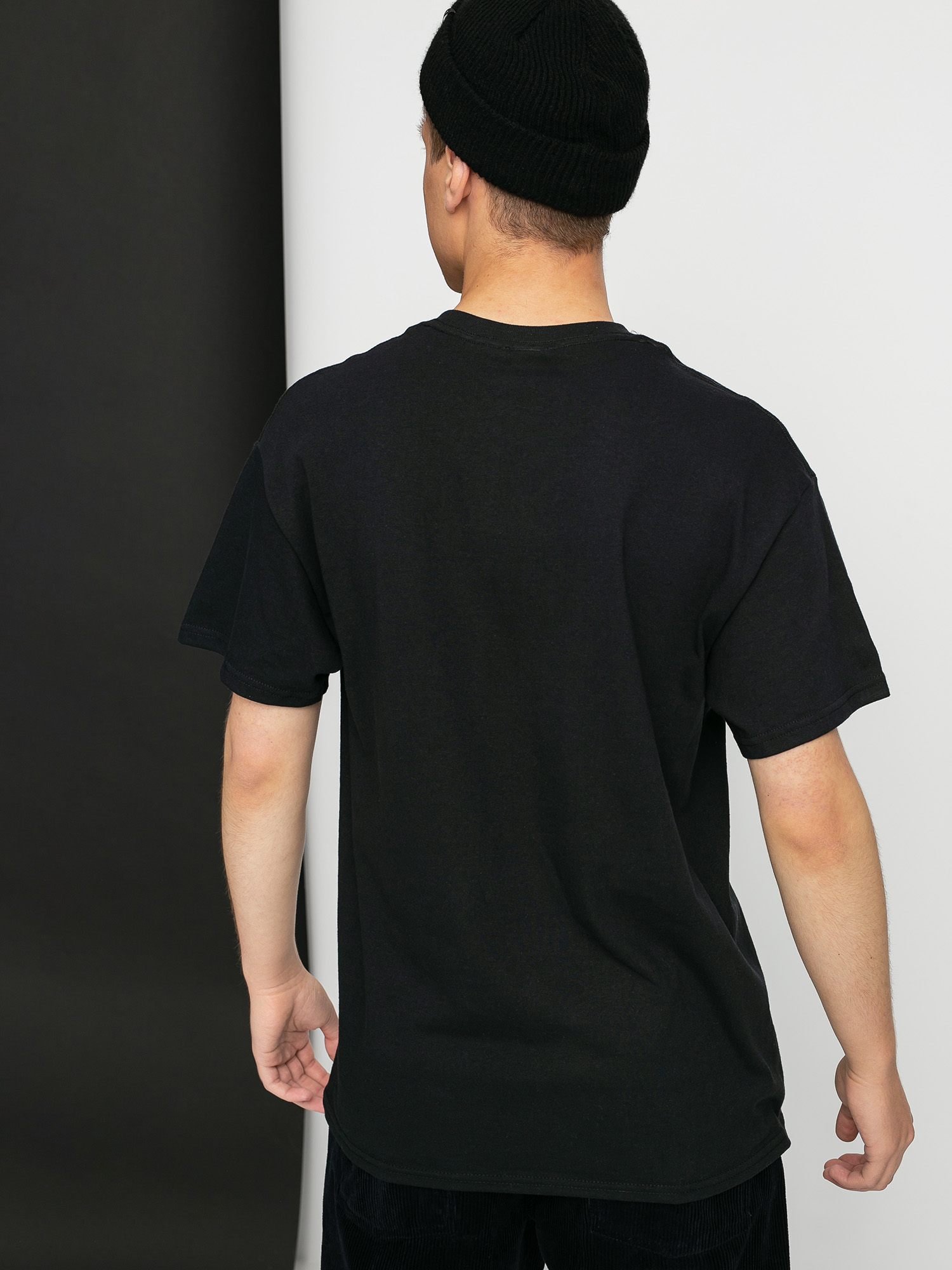 Tricou Thrasher Flame Logo (black)