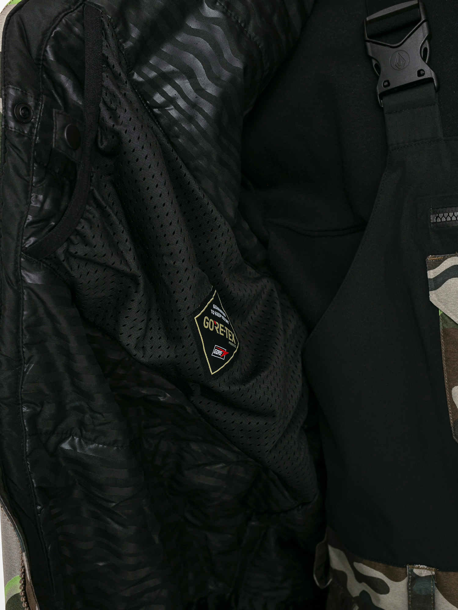 Pentru bărbați Geacă de snowboard Volcom L Ins Gore Tex (army)