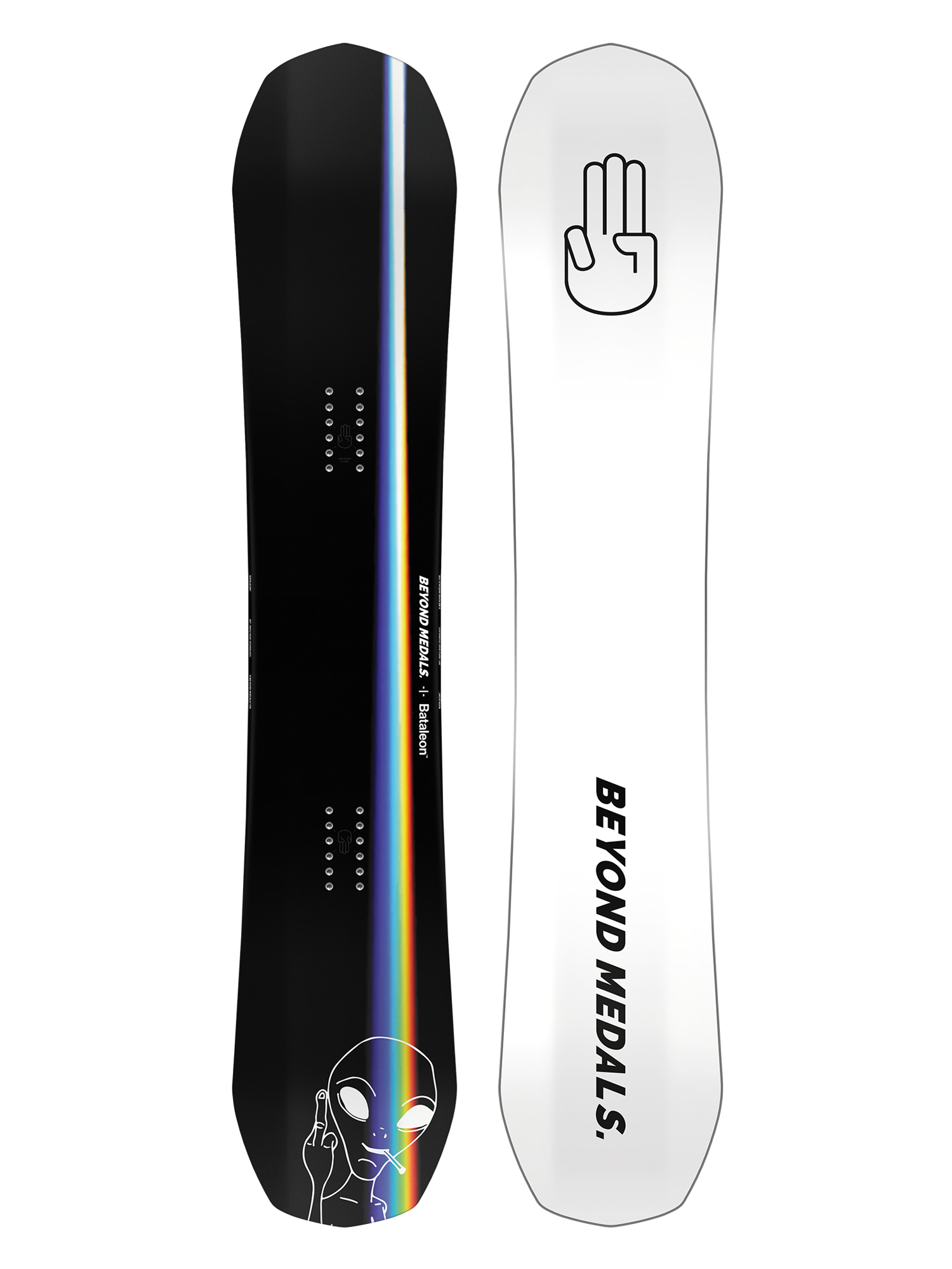 Pentru bărbați Snowboard Bataleon X Beyond Medals Goliath (white/black)