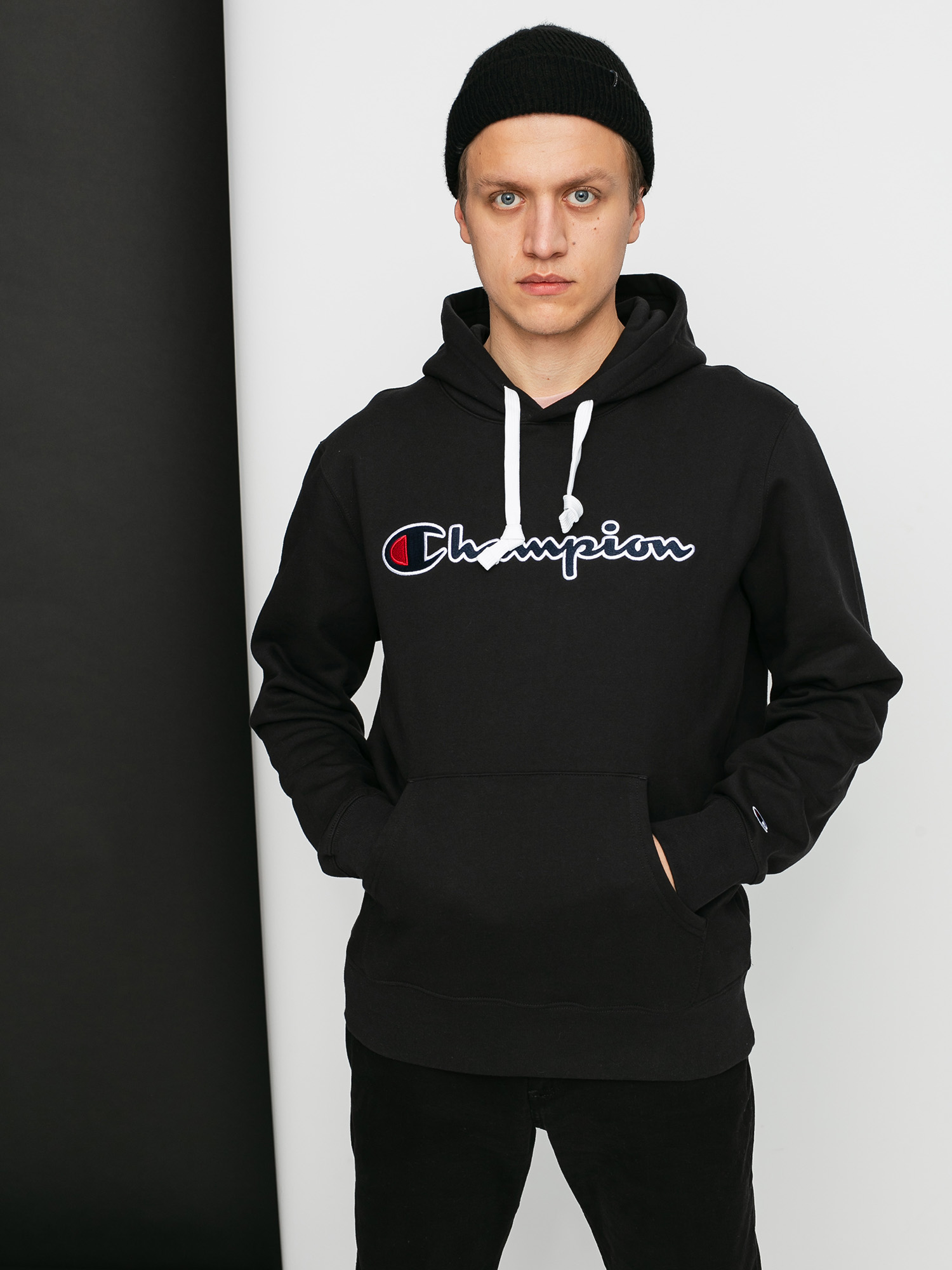 Champion Hanorac cu glugă Sweatshirt HD 214718 (nbk)