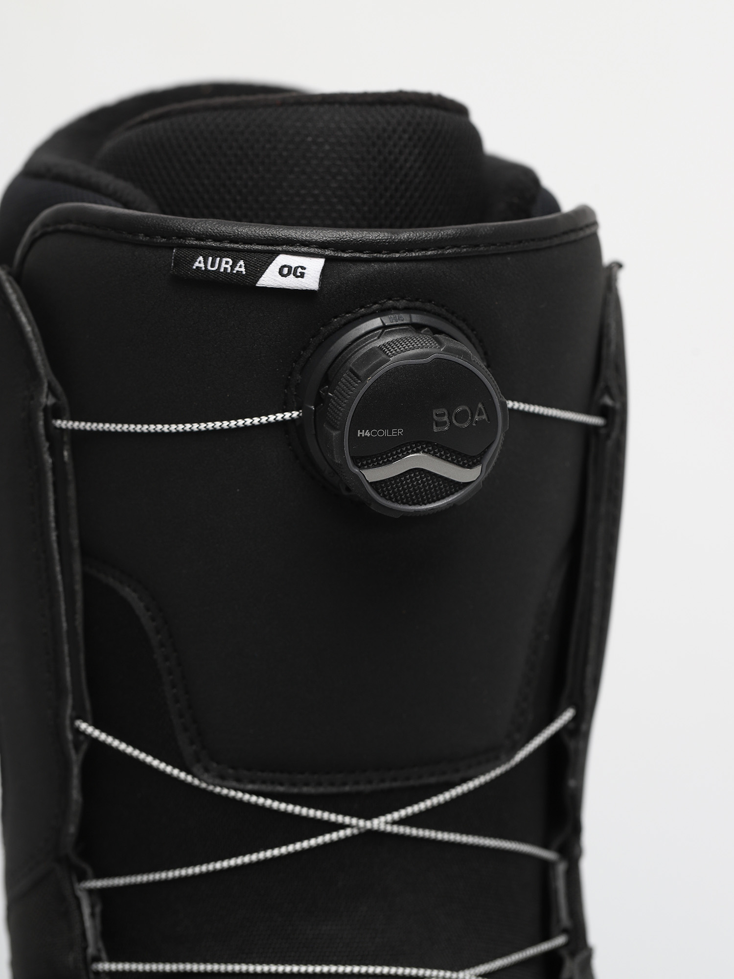 Pentru bărbați Încălțăminte pentru snowboard Vans Aura Og (black/white)