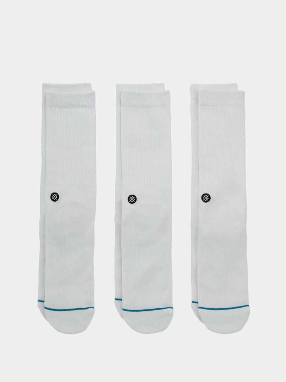 Stance Șosete Icon 3 Pack (white)