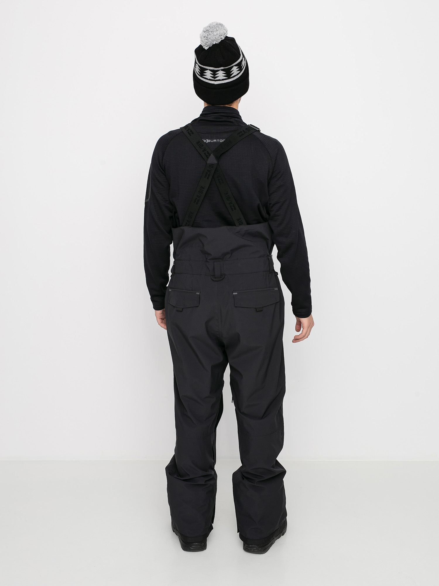 Pentru bărbați Pantaloni pentru snowboard Billabong North West Stx Bib (black)