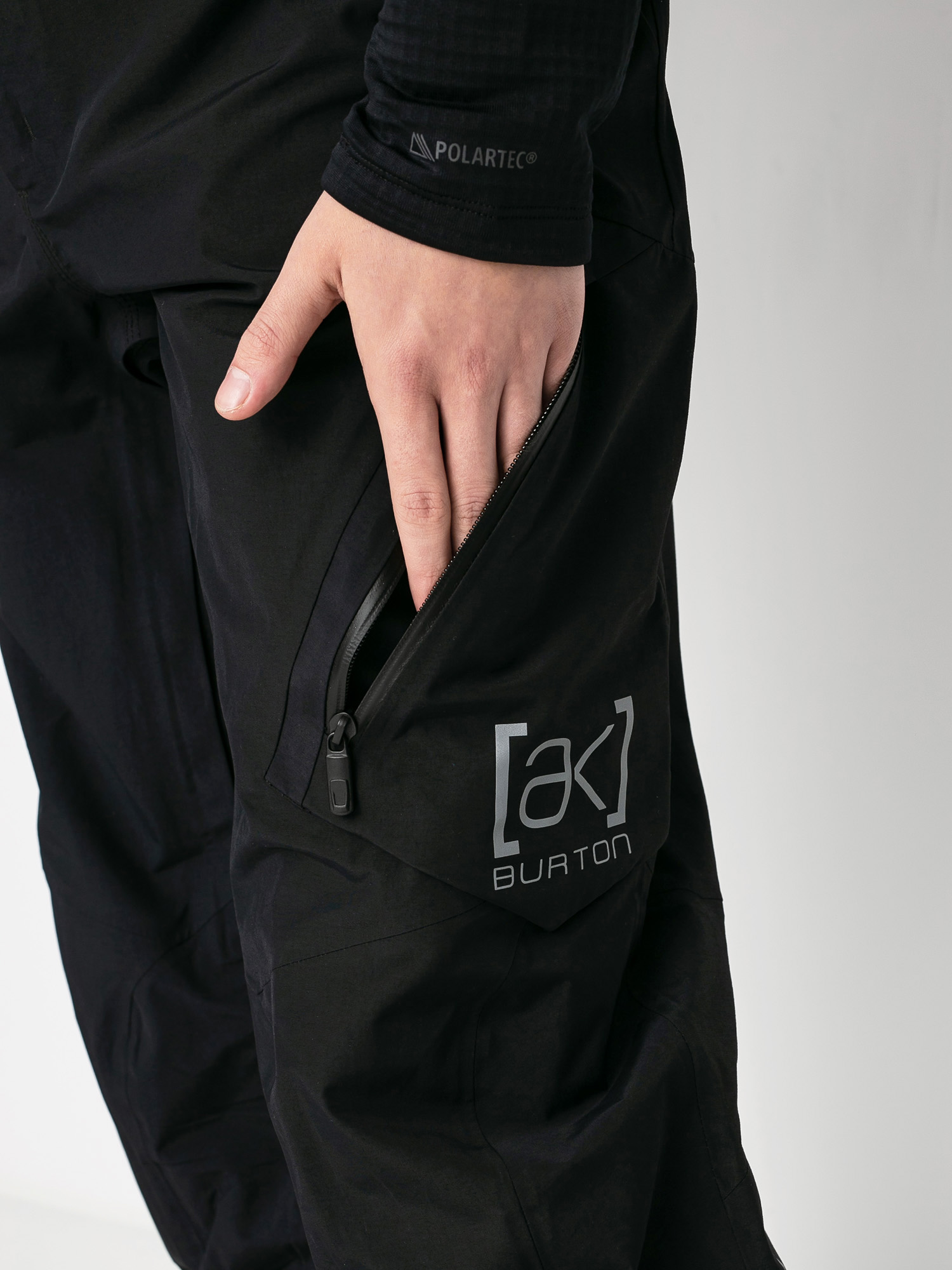 Pentru bărbați Burton Pantaloni pentru snowboard Ak Gore Tex Cyclic Bib (true black)