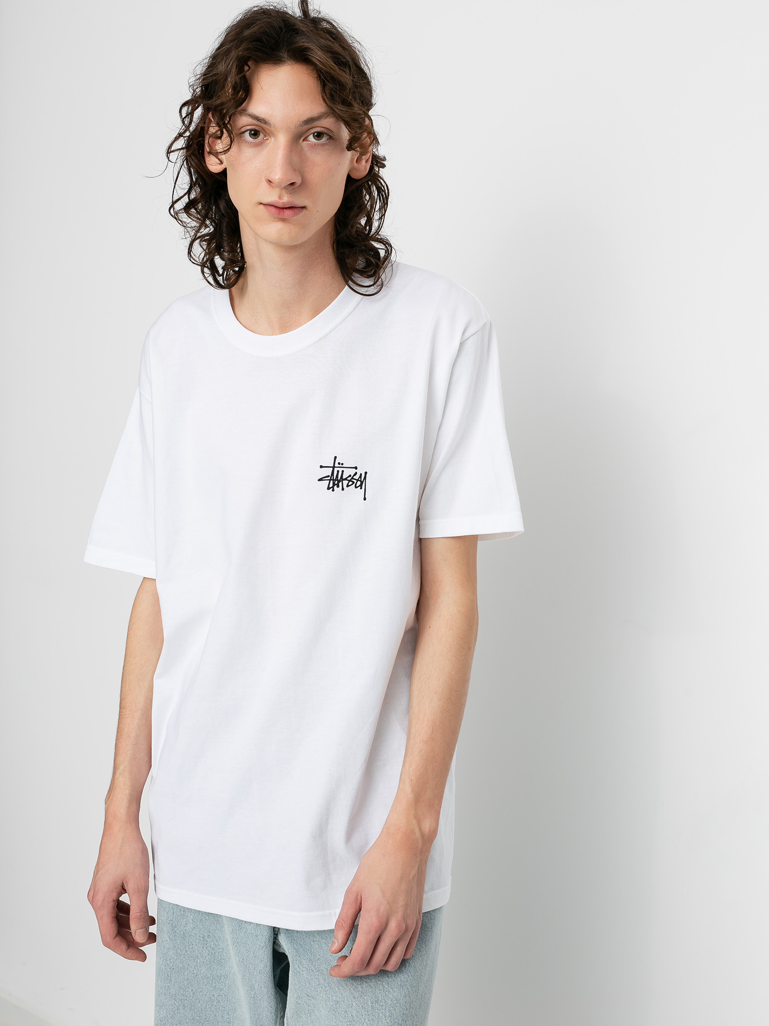 Stussy Tricou Basic (white)